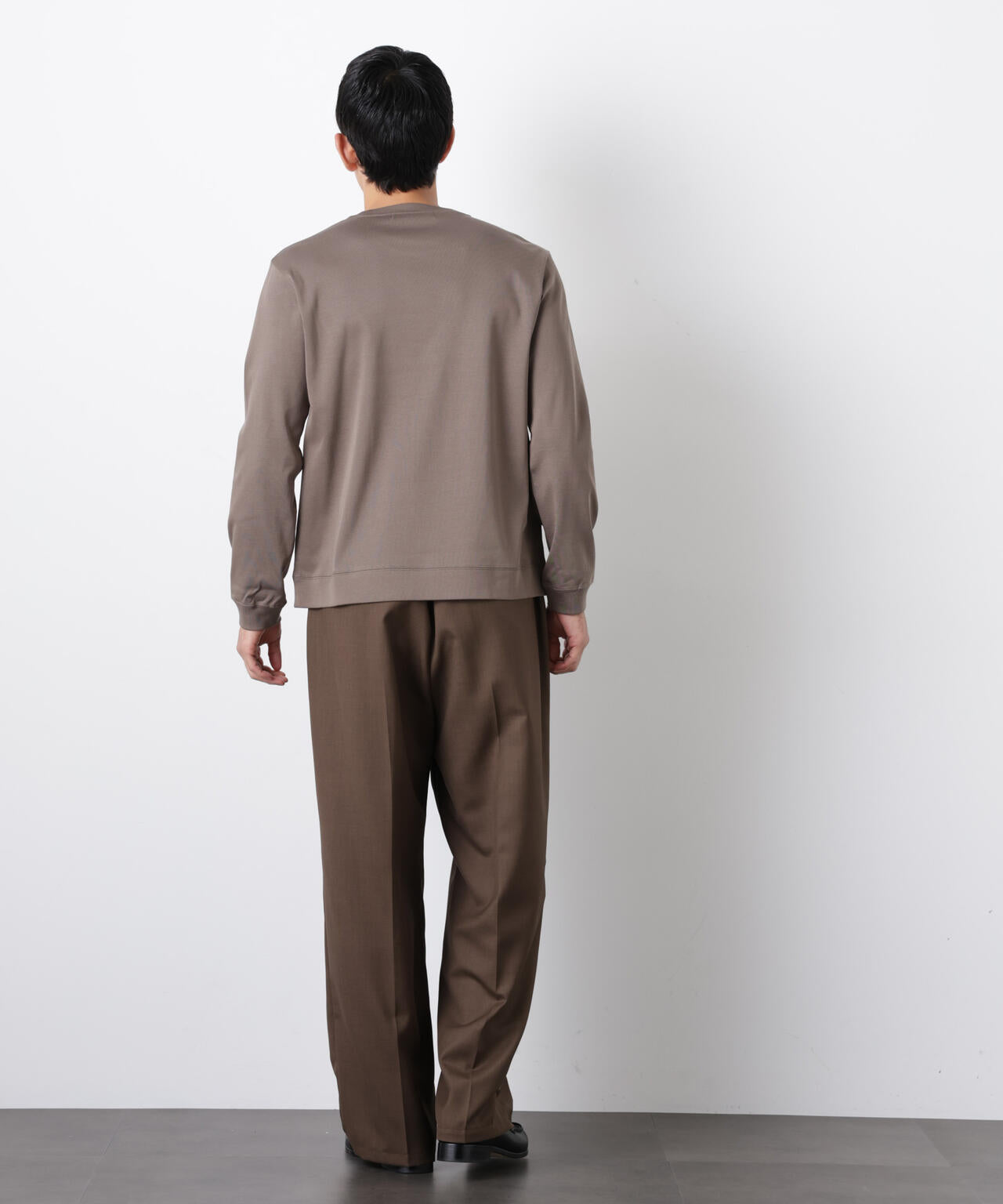 「FORMAL JERSEY」クルーネックカットソー長袖