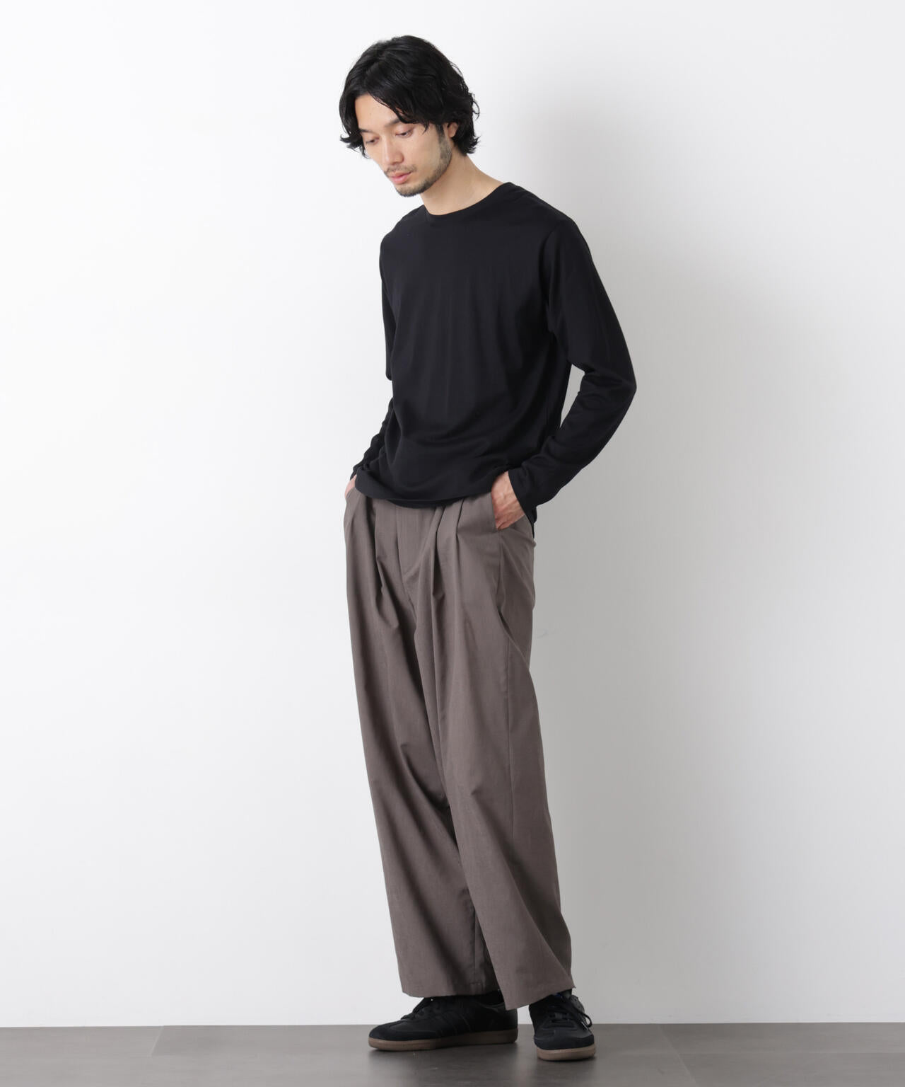 Anti Soaked(R)汗染み防止 クルーネックTシャツ