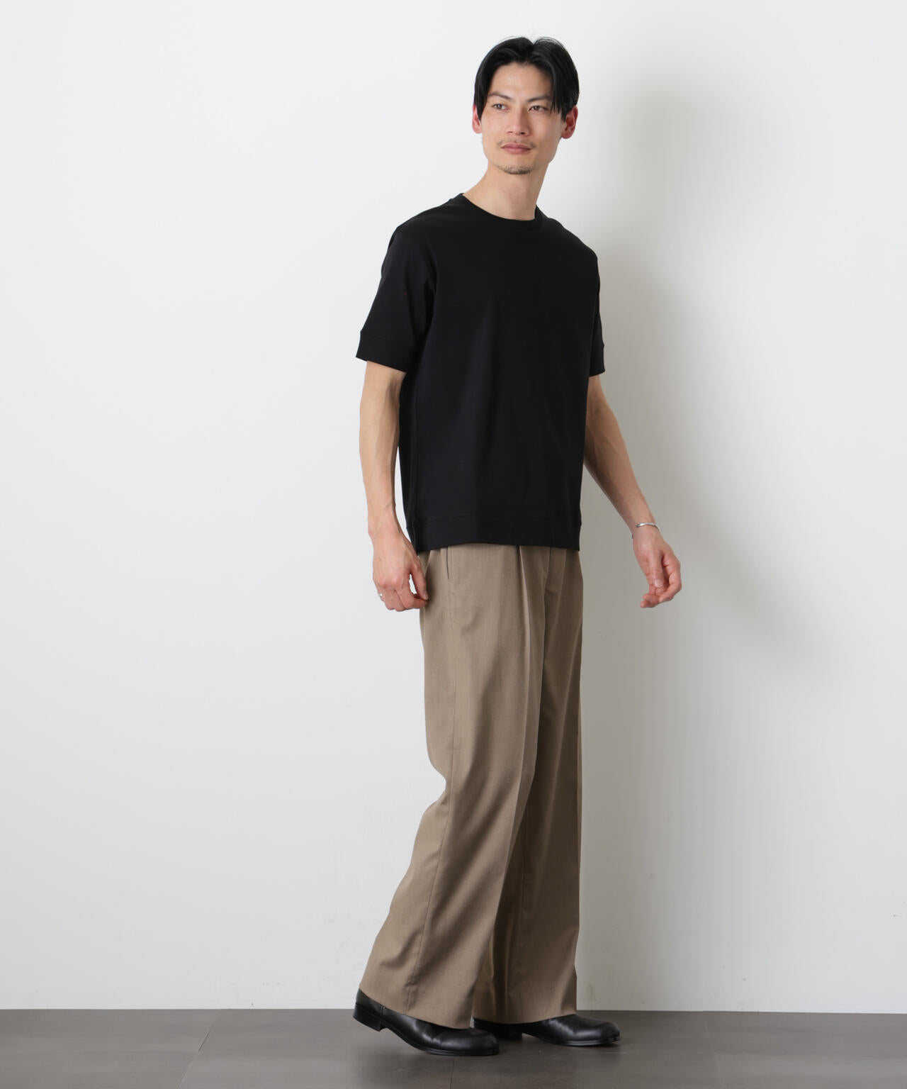 「FORMAL JERSEY」クルーネックカットソー半袖