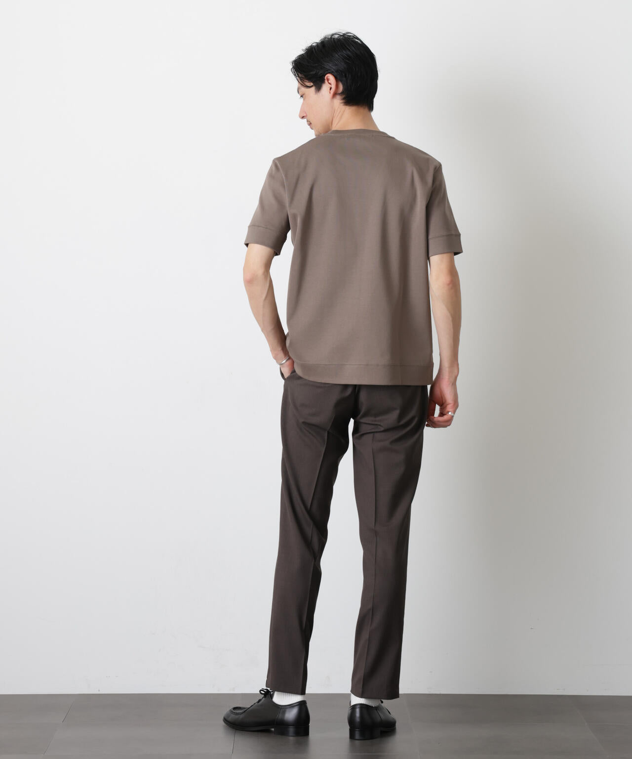「FORMAL JERSEY」クルーネックカットソー半袖