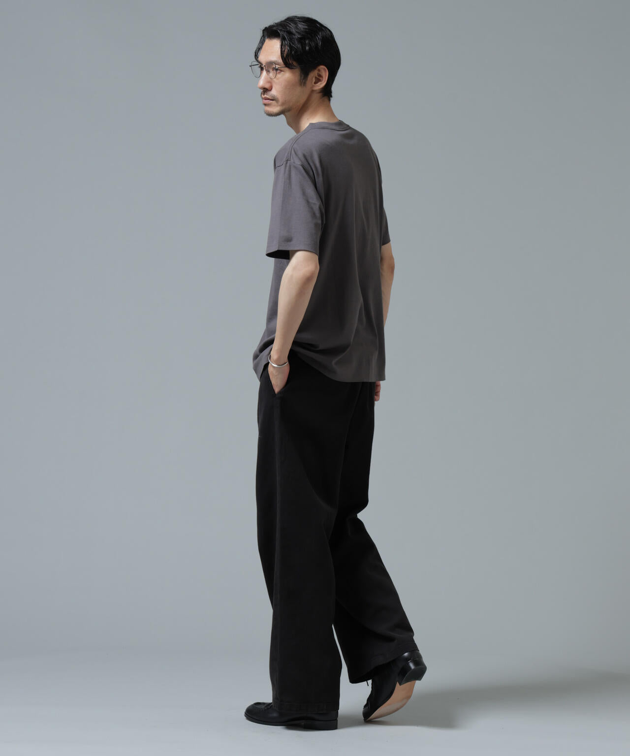 Anti Soaked(R) 汗染み防止 ライトウェイト 5.6oz ミドルシルエットTシャツ