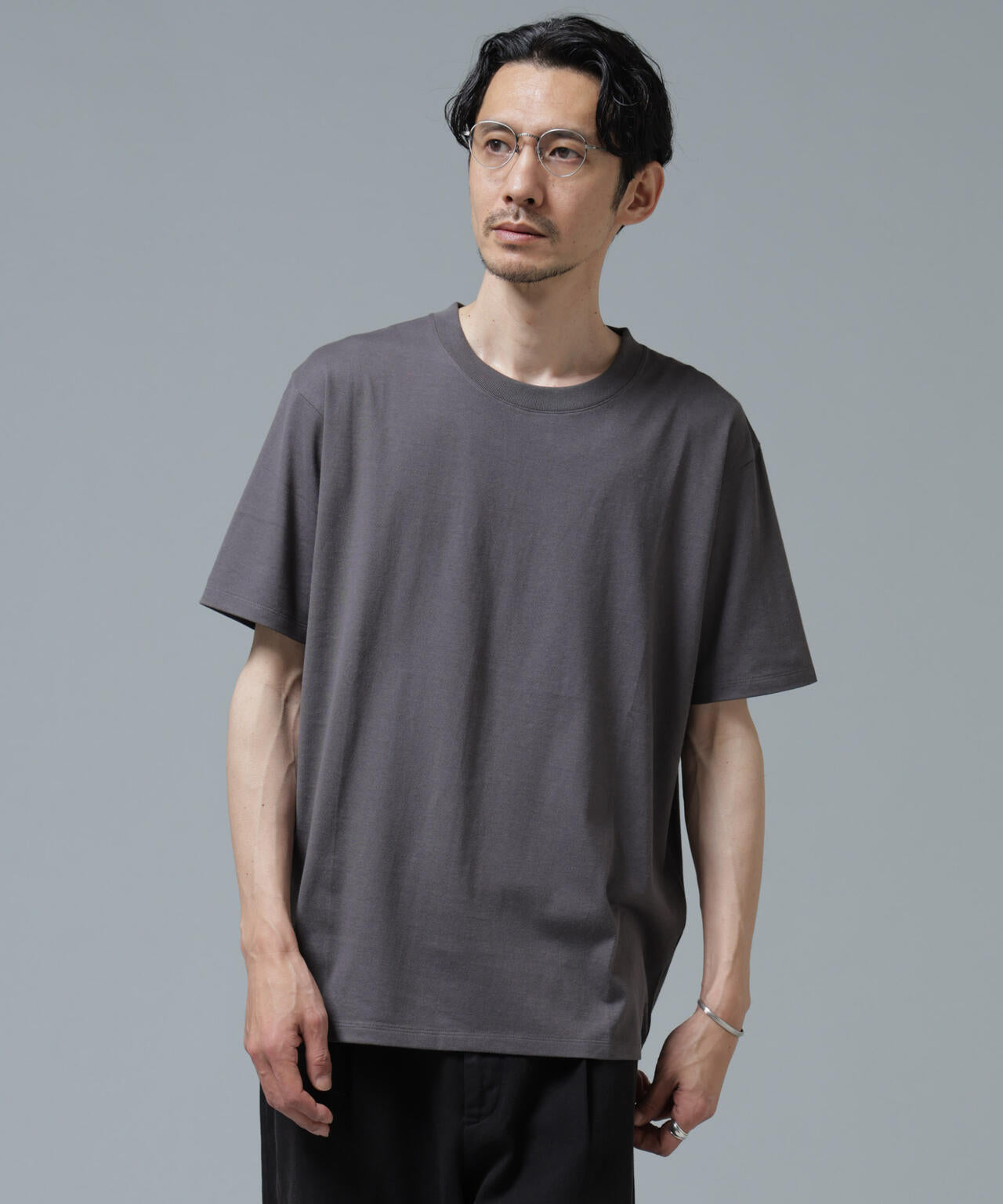 Anti Soaked(R) 汗染み防止 ライトウェイト 5.6oz ミドルシルエットTシャツ