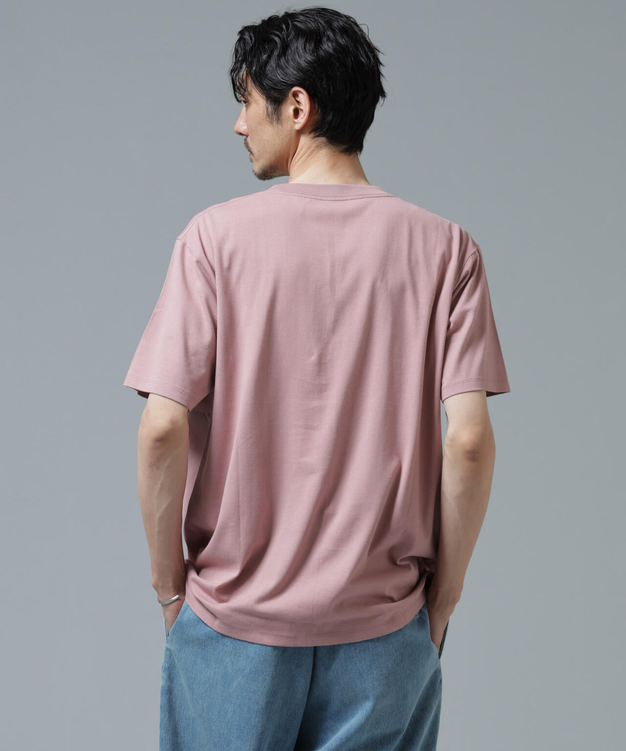 Anti Soaked(R) 汗染み防止 ライトウェイト 5.6oz ミドルシルエットTシャツ