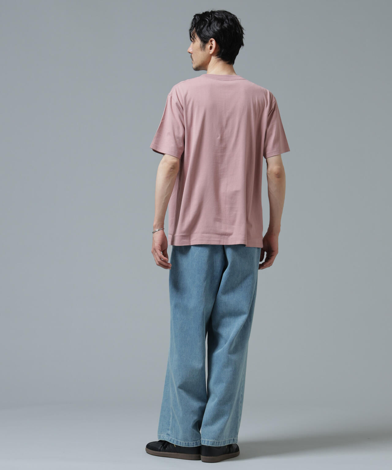 Anti Soaked(R) 汗染み防止 ライトウェイト 5.6oz ミドルシルエットTシャツ
