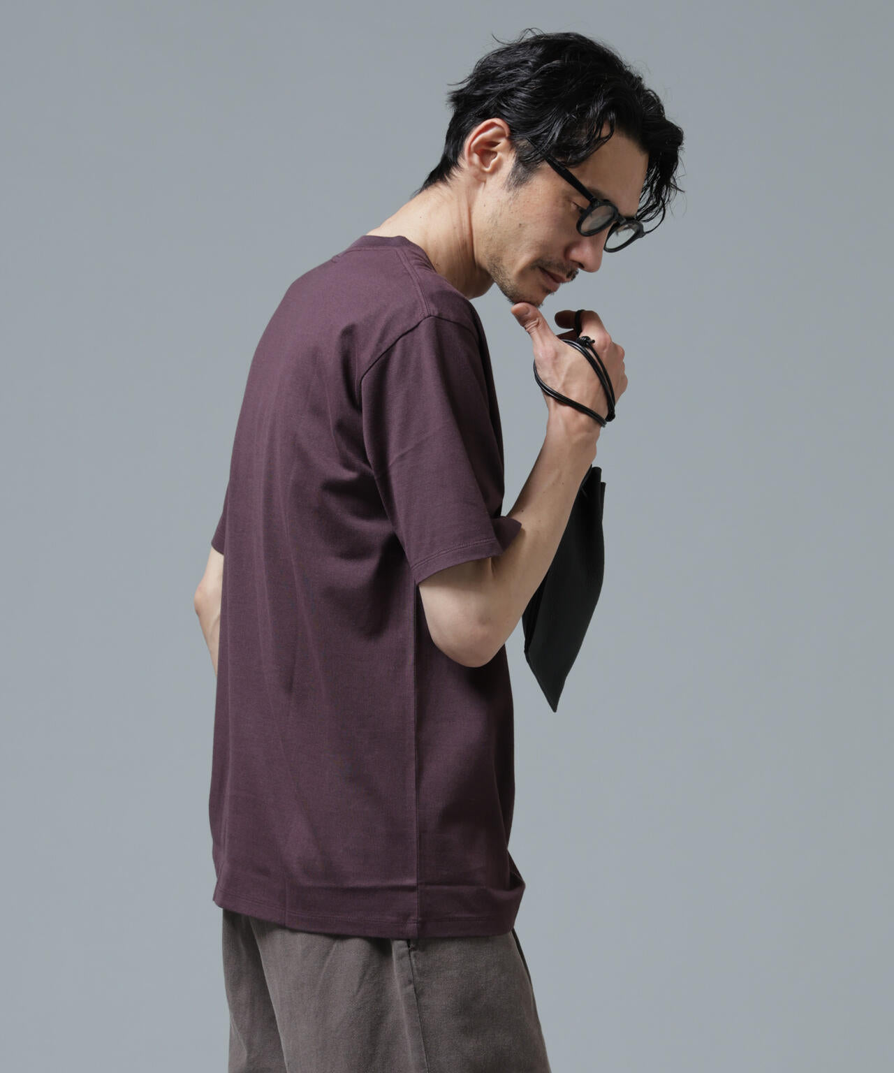 Anti Soaked(R) 汗染み防止 ライトウェイト 5.6oz ミドルシルエットTシャツ