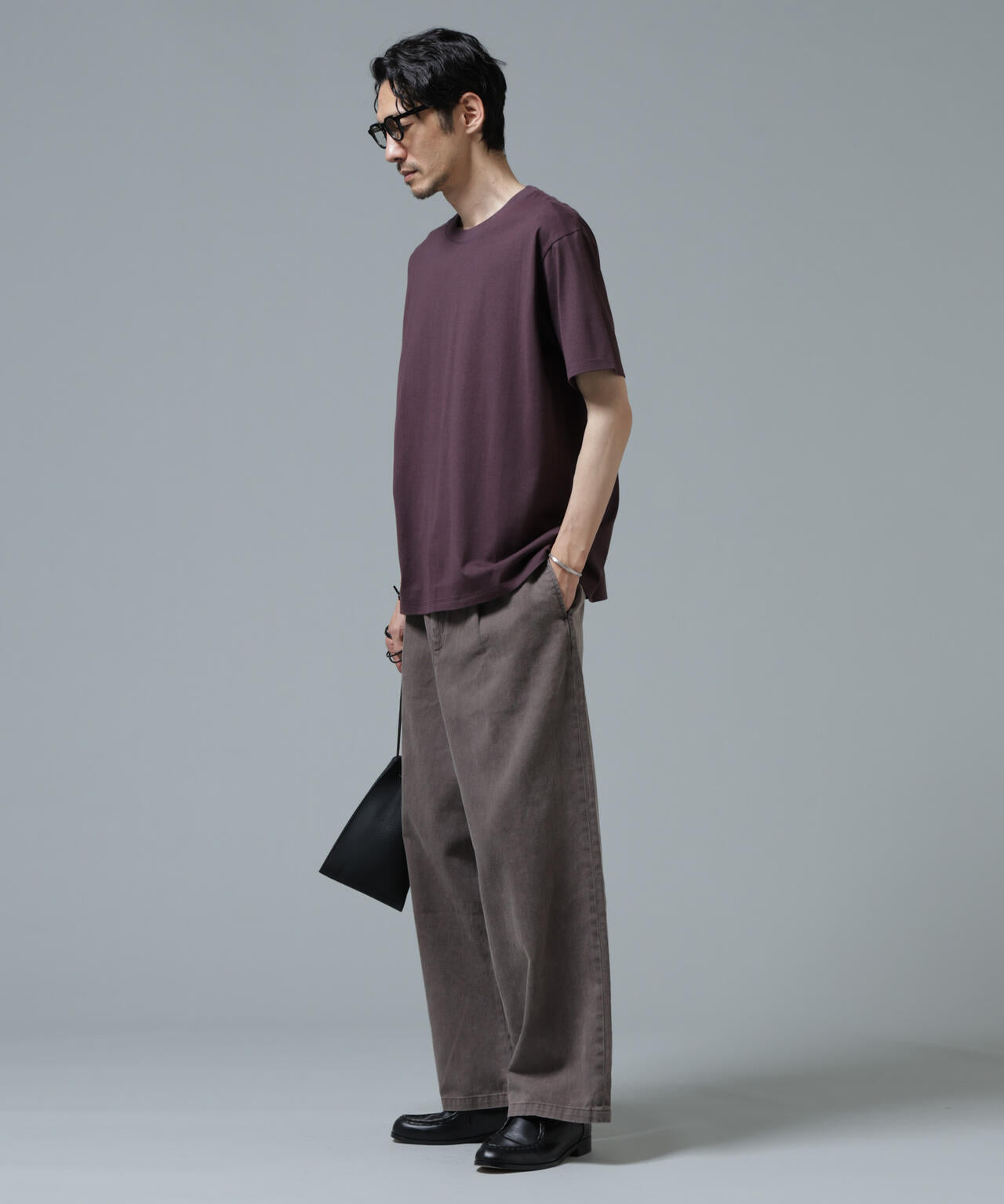 Anti Soaked(R) 汗染み防止 ライトウェイト 5.6oz ミドルシルエットTシャツ