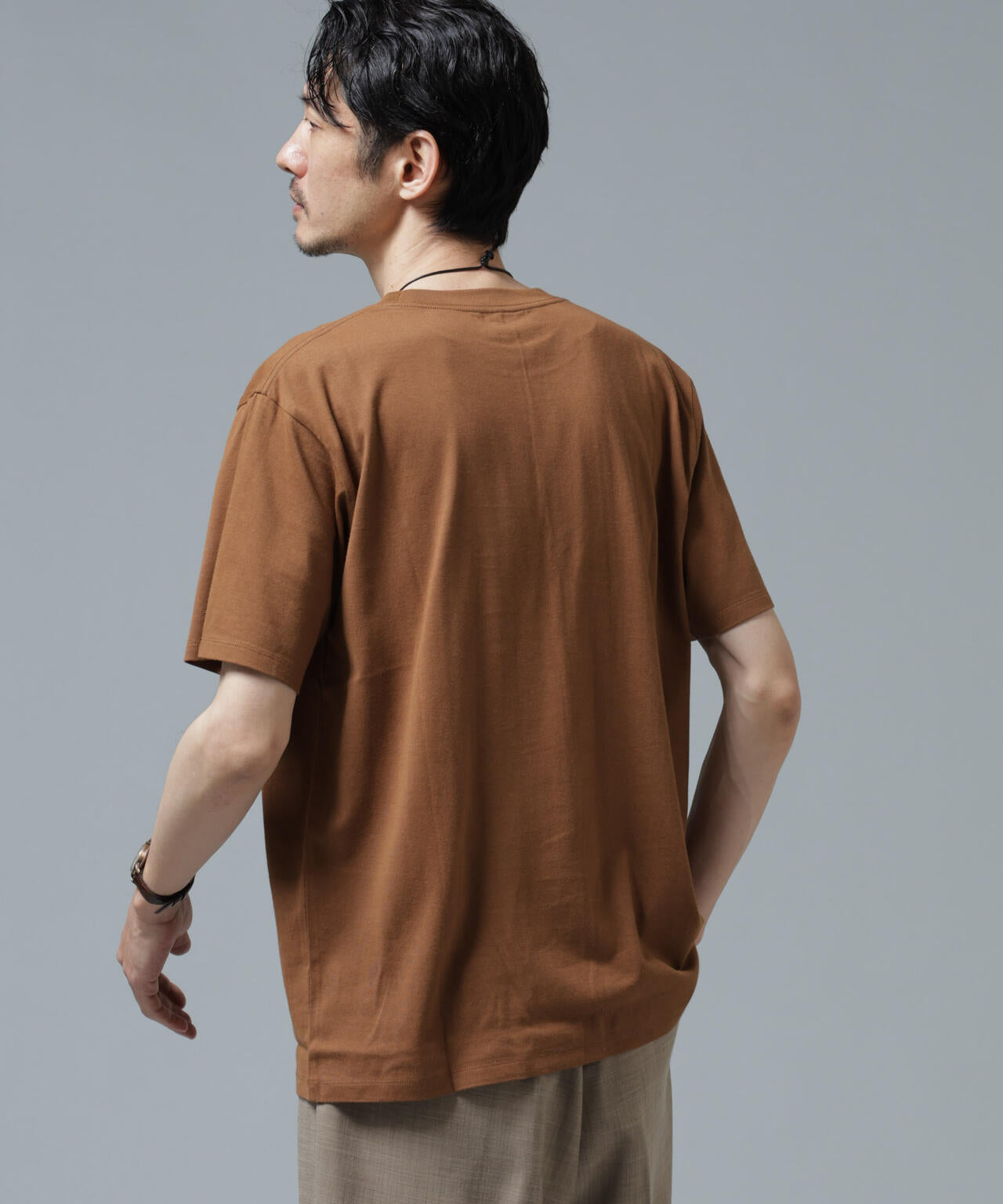 Anti Soaked(R) 汗染み防止 ライトウェイト 5.6oz ミドルシルエットTシャツ