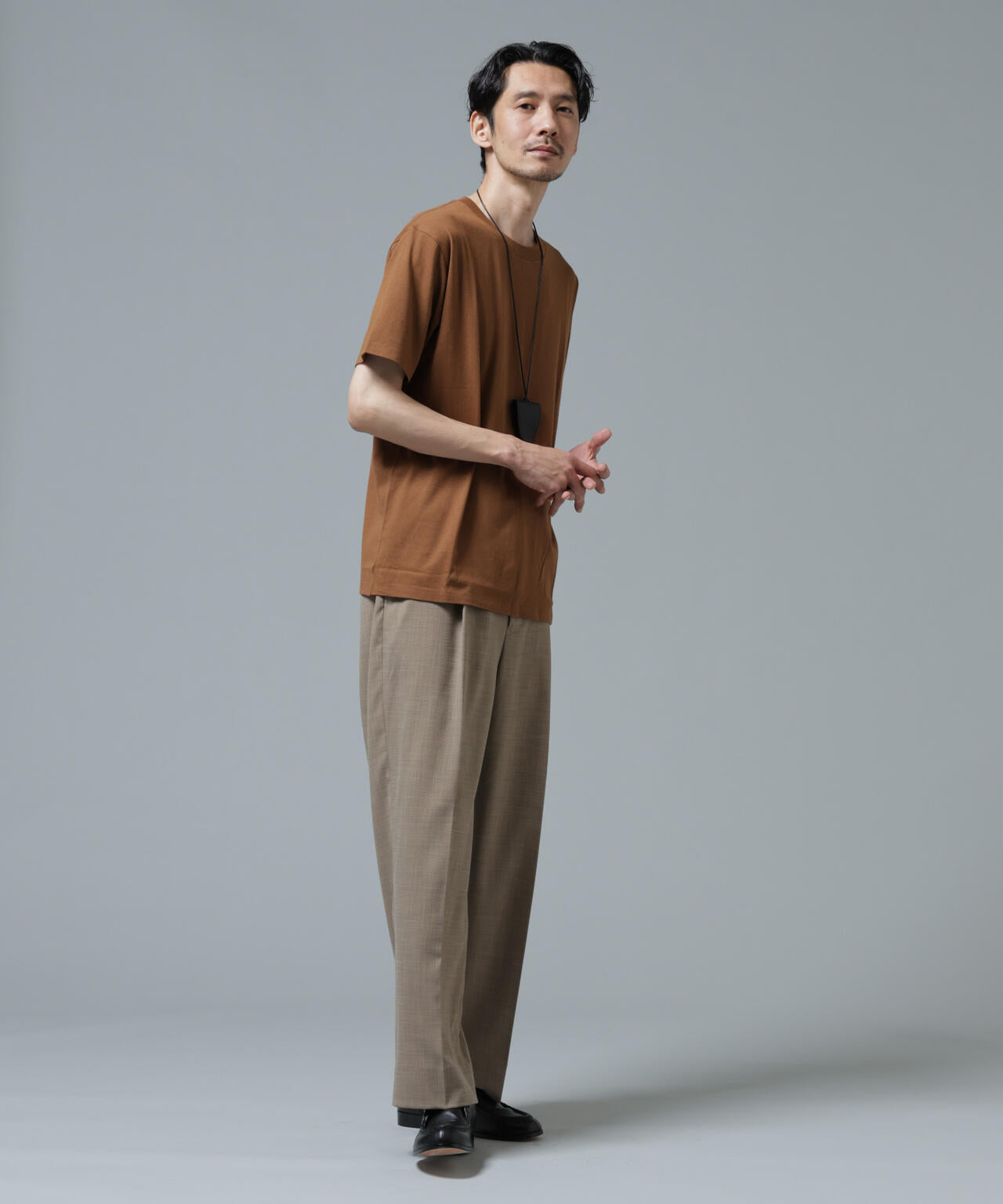 Anti Soaked(R) 汗染み防止 ライトウェイト 5.6oz ミドルシルエットTシャツ
