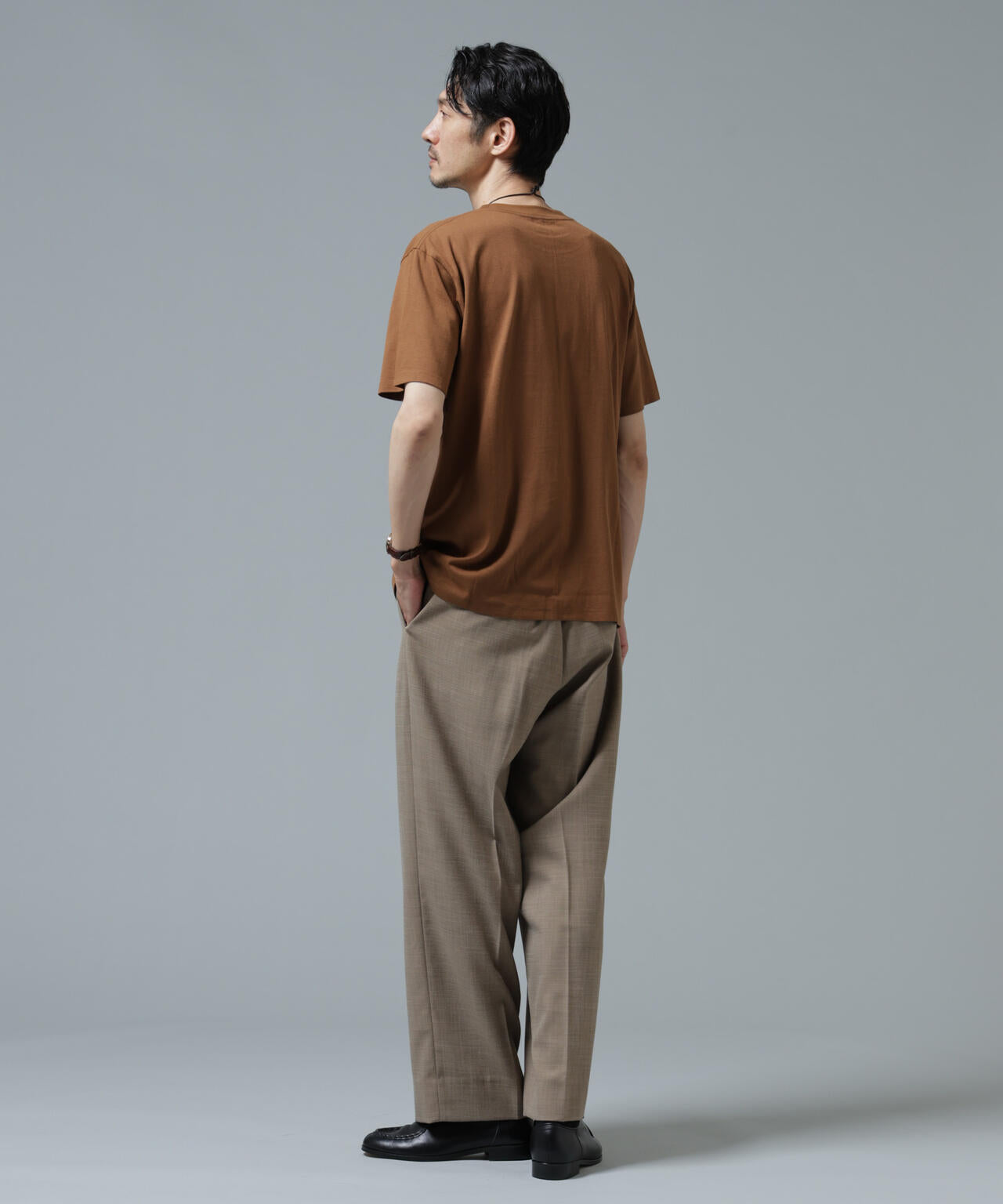 Anti Soaked(R) 汗染み防止 ライトウェイト 5.6oz ミドルシルエットTシャツ