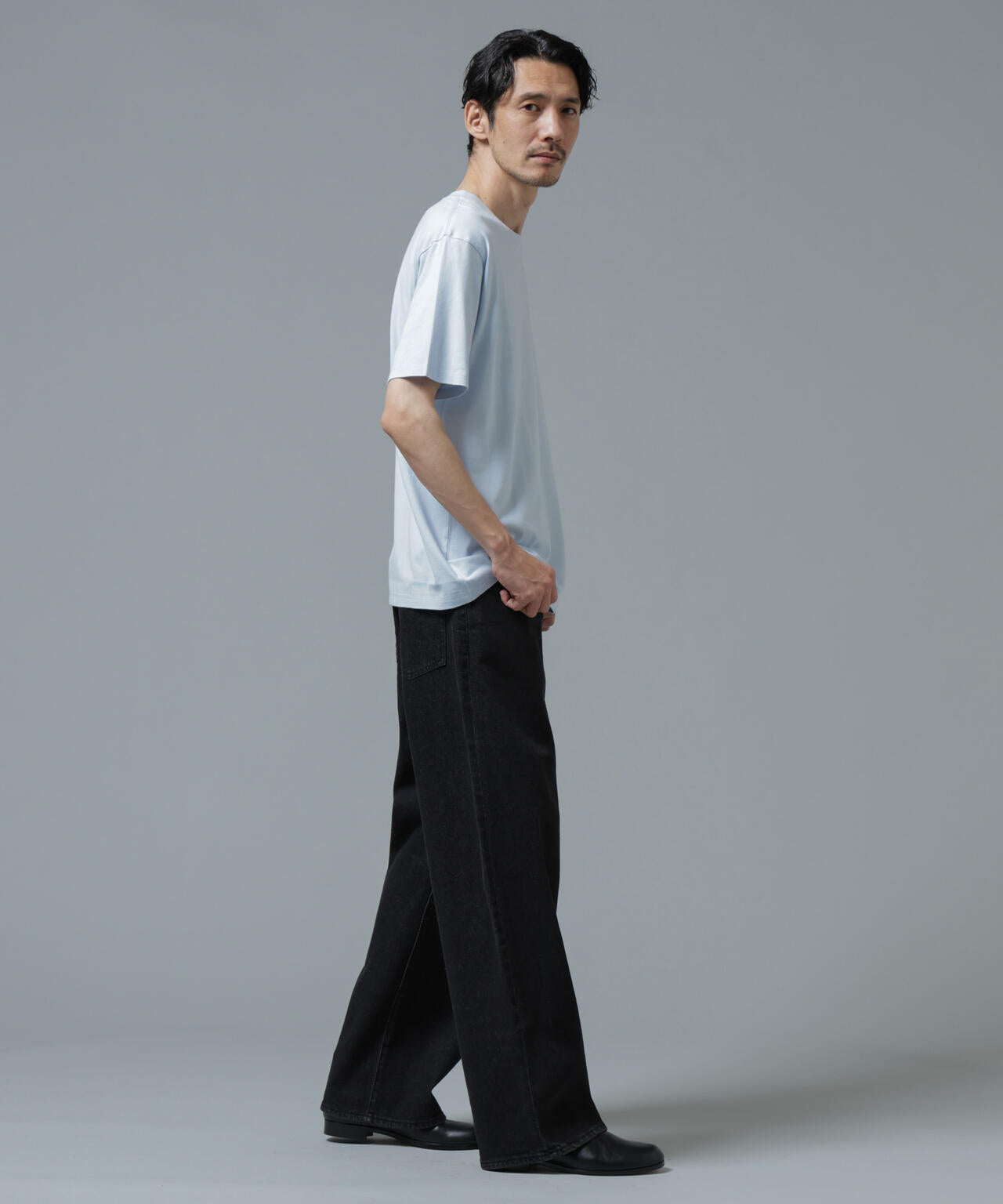 Anti Soaked(R) 汗染み防止 ライトウェイト 5.6oz ミドルシルエットTシャツ