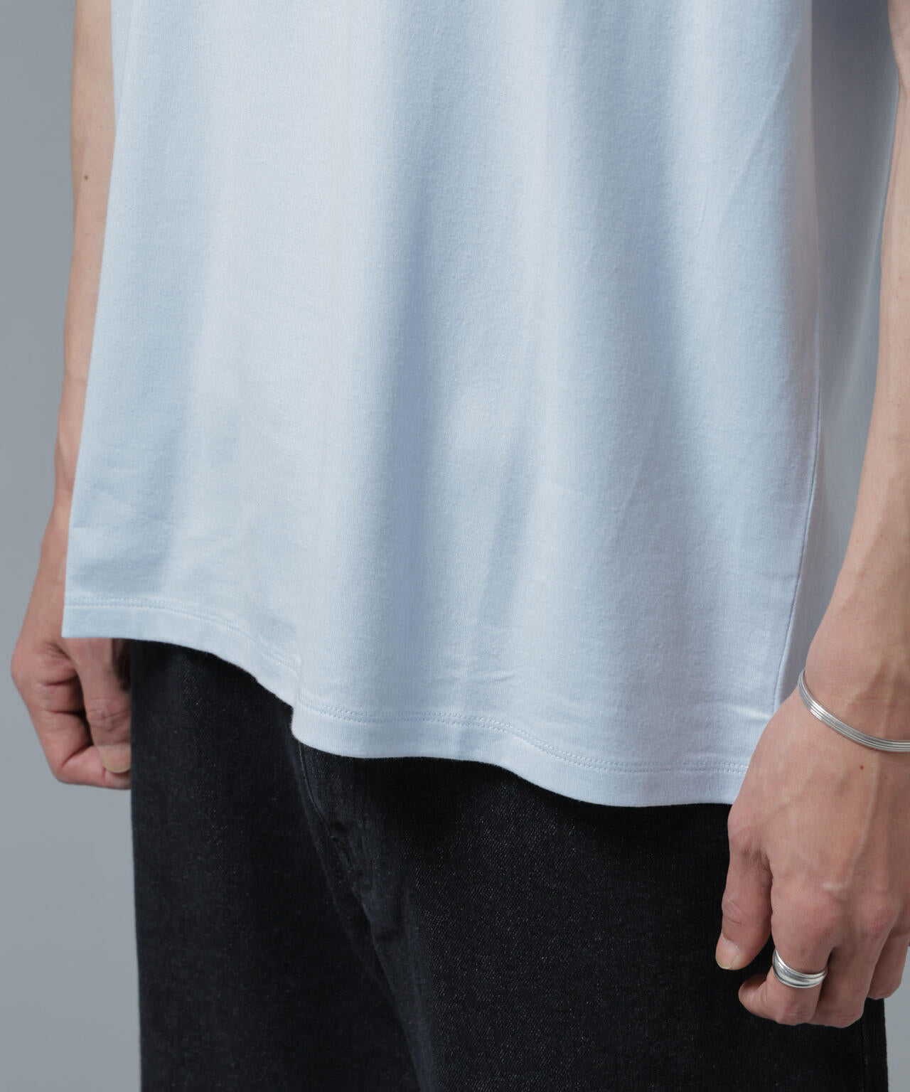 Anti Soaked(R) 汗染み防止 ライトウェイト 5.6oz ミドルシルエットTシャツ