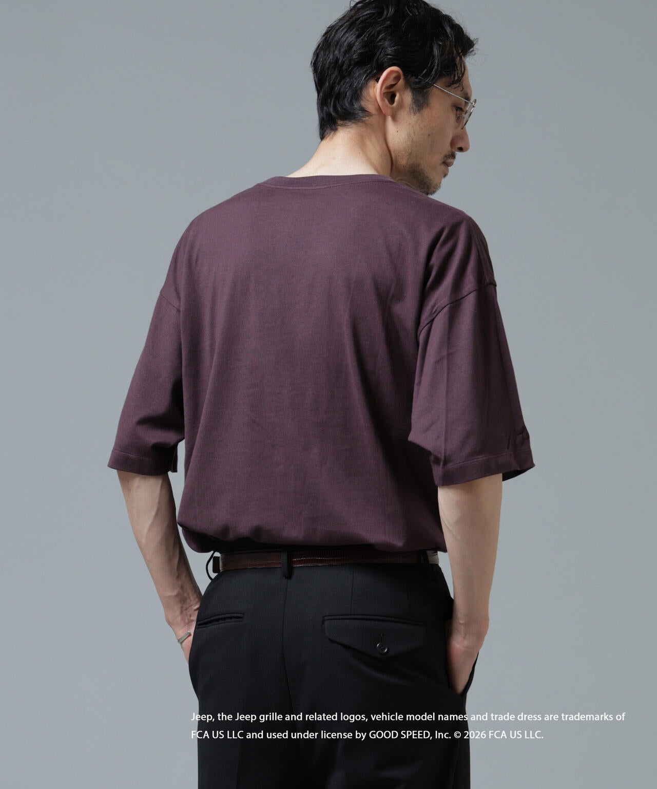 GOOD ROCK SPEED×Anti Soaked(R) 汗染み防止 ジープ Tシャツ