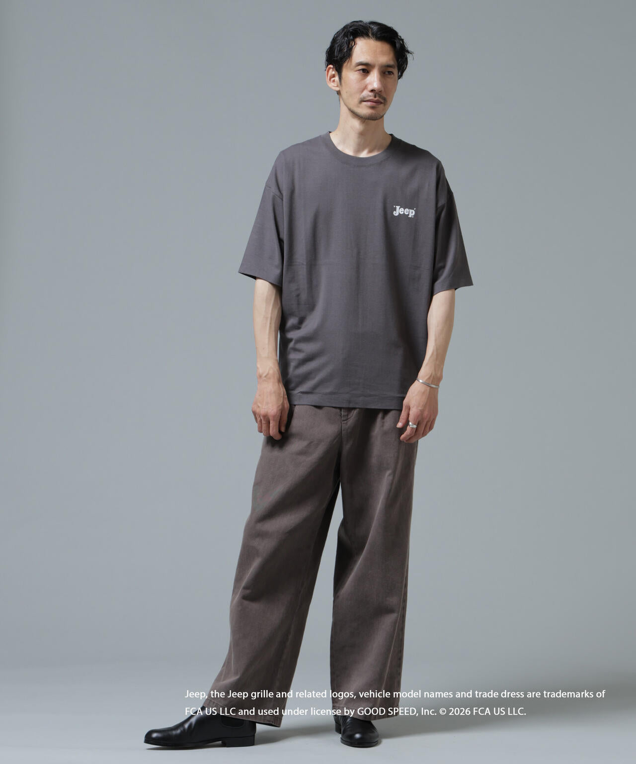 GOOD ROCK SPEED×Anti Soaked(R) 汗染み防止 ジープ Tシャツ