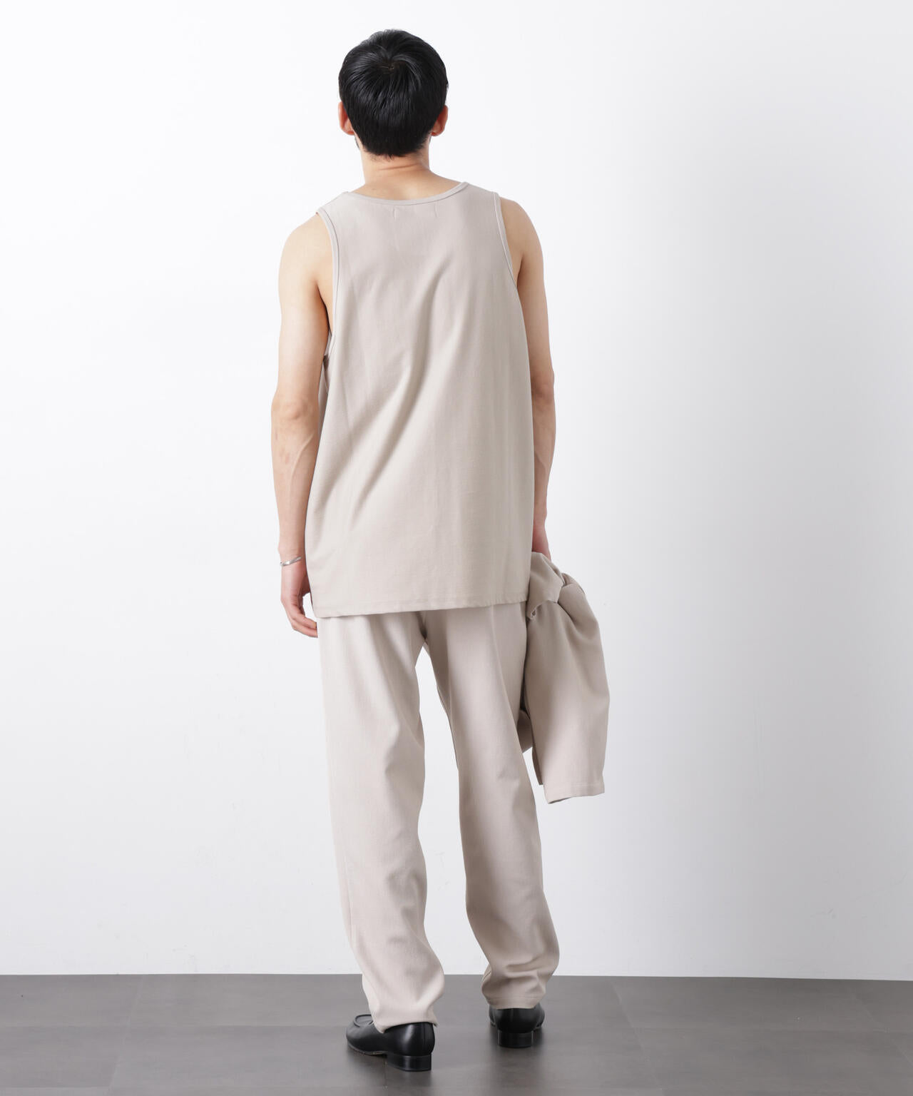 「Meaningful Continuity」coveross(R) ツイル調 冷感プレーティング天竺 タンクトップ