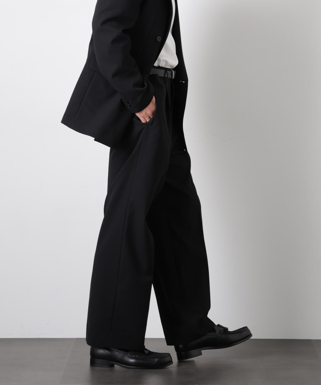 Reflax(R)オックスストレートパンツ（セットアップ可)