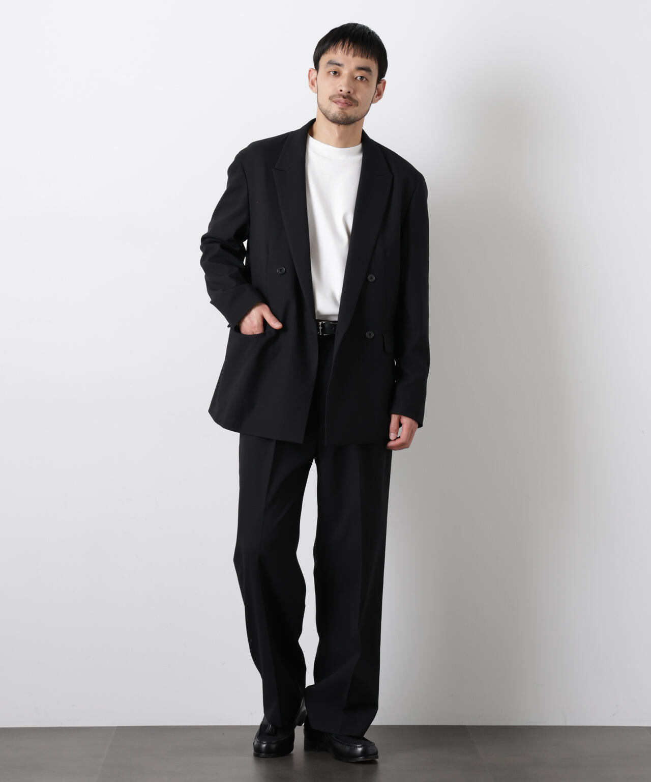 Reflax(R)オックスストレートパンツ（セットアップ可)