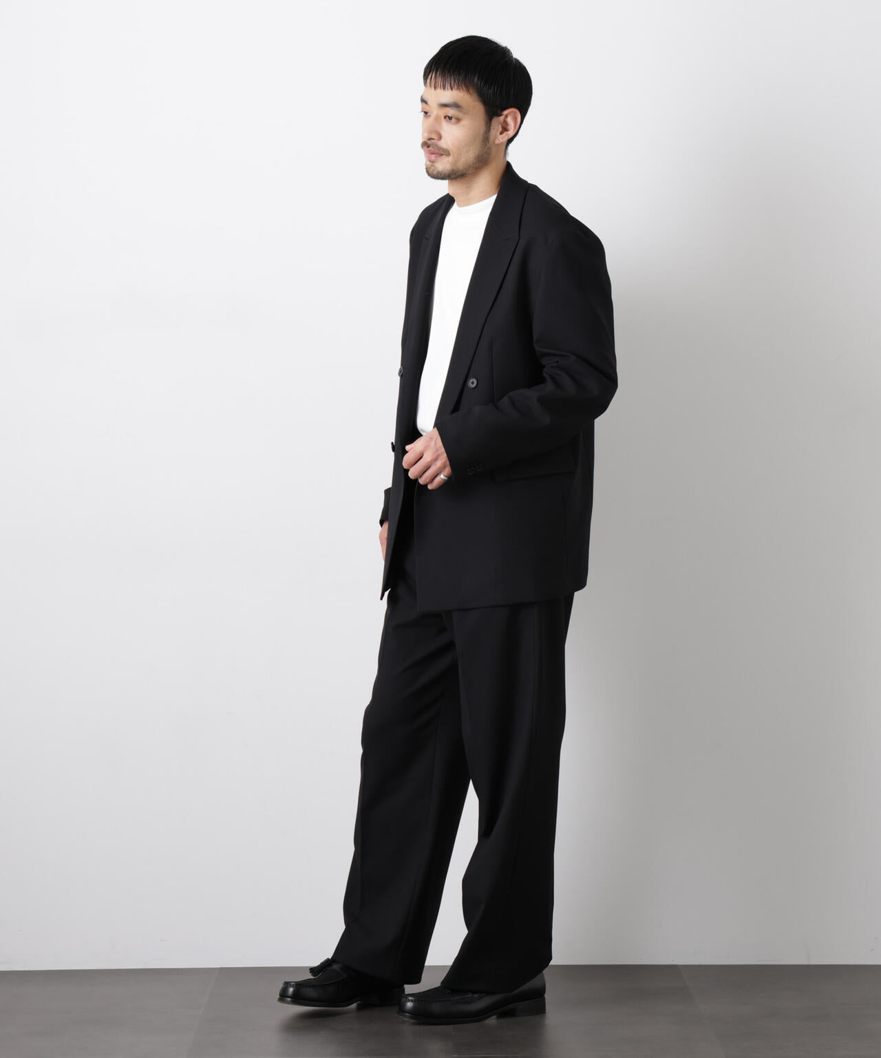 Reflax(R)オックスストレートパンツ（セットアップ可)