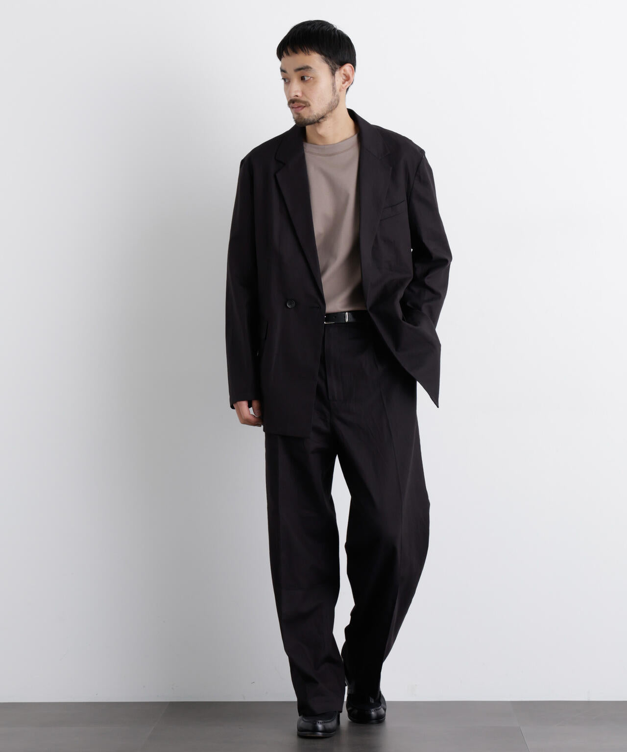 ｢FRENCH LINEN｣ リネンコットンストレートパンツ（セットアップ可）