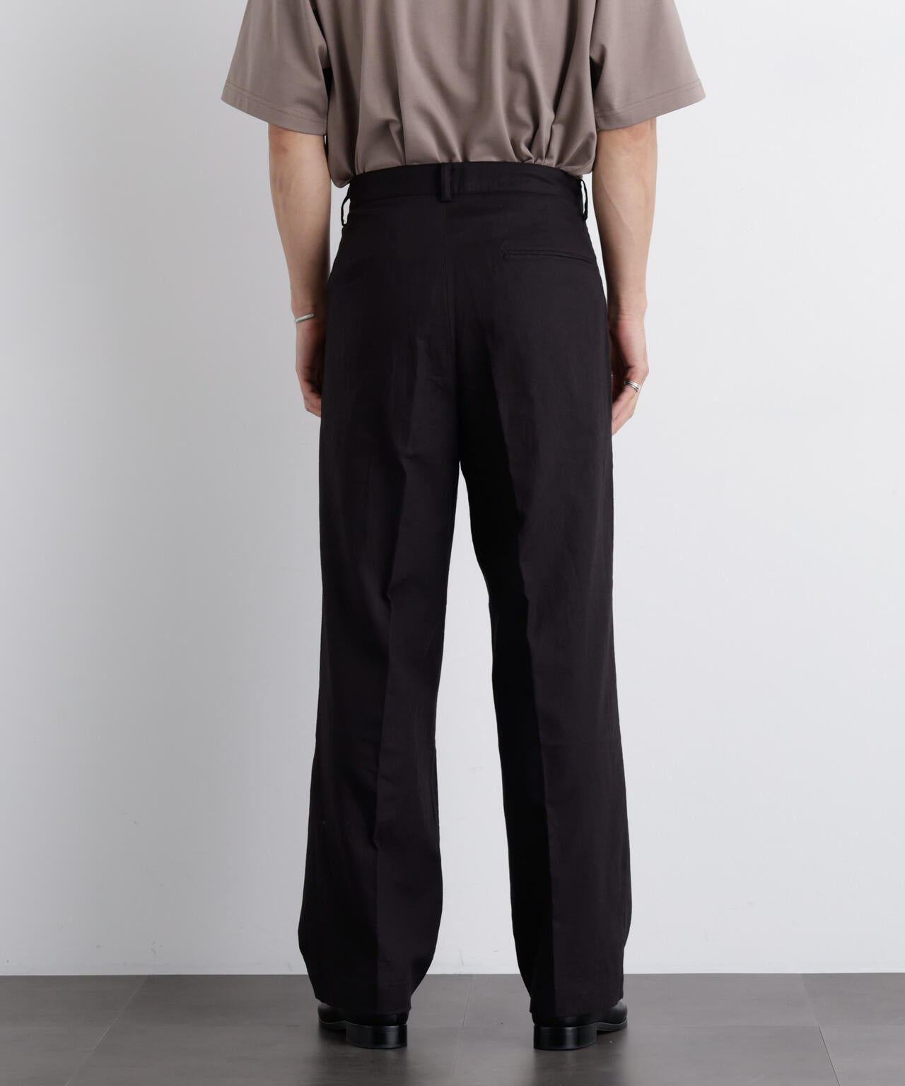 ｢FRENCH LINEN｣ リネンコットンストレートパンツ（セットアップ可）