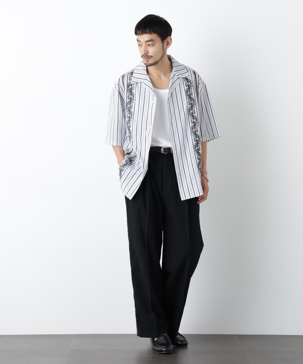 ｢OtoNANO｣×masoret 側章パンツ