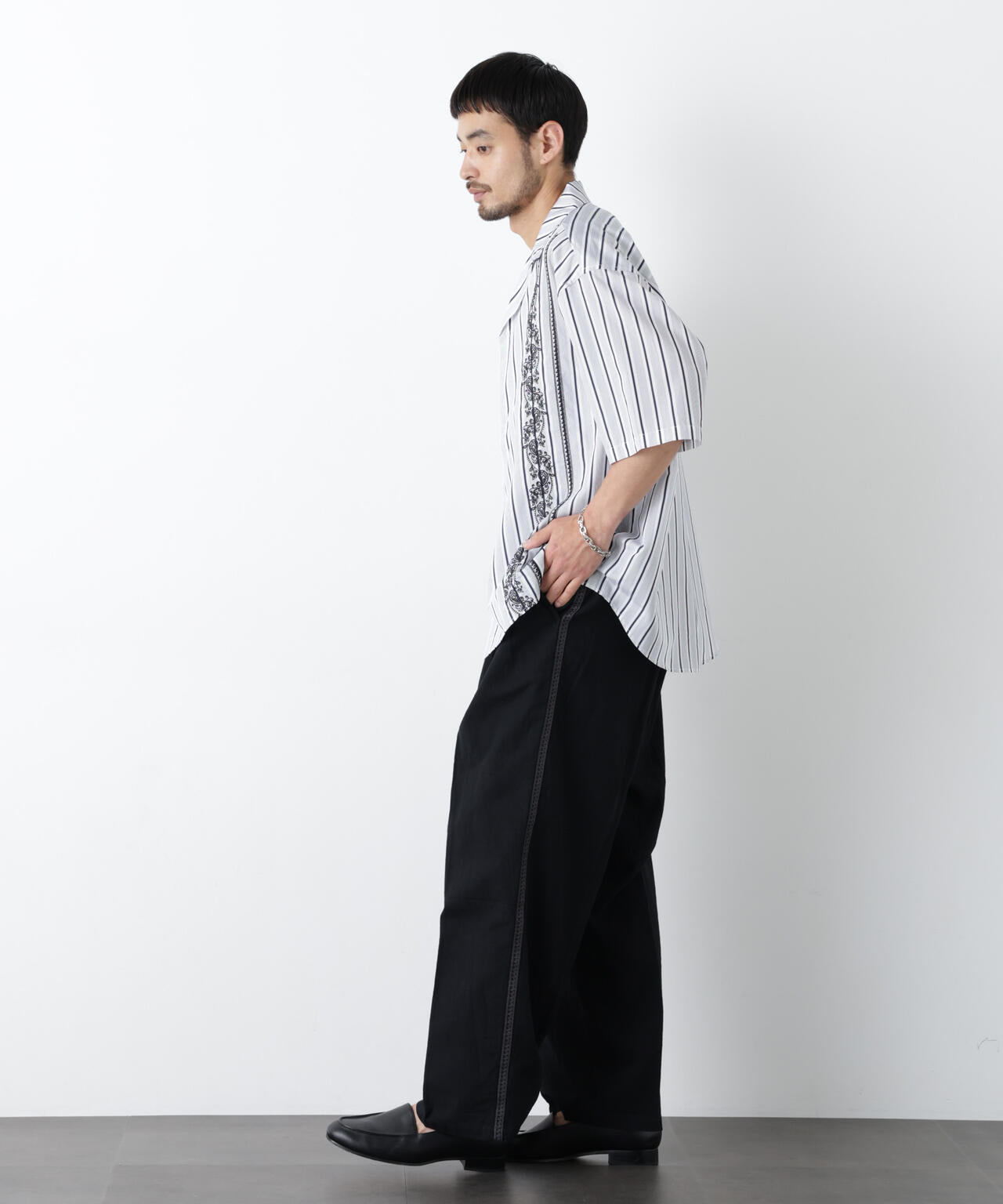 ｢OtoNANO｣×masoret 側章パンツ