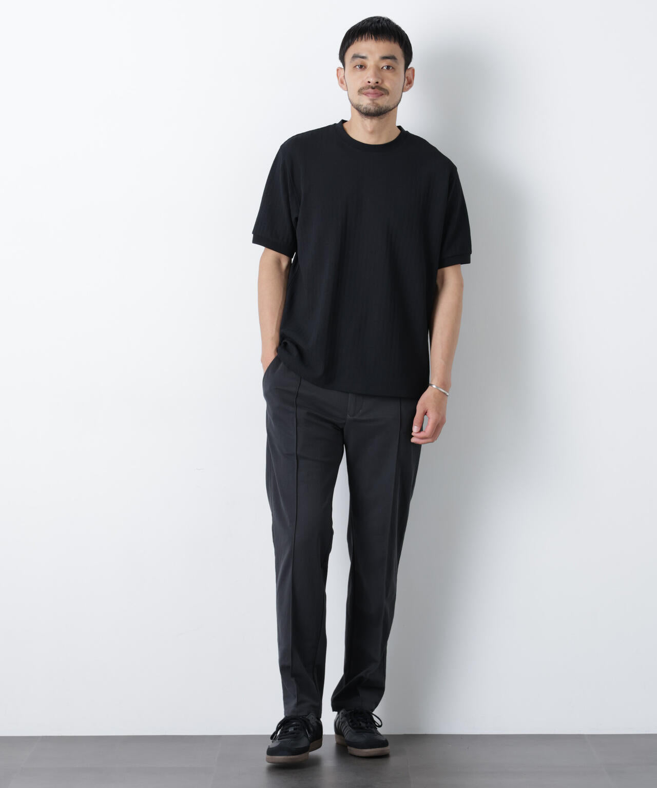 「モダンコンフォート」ワンダーシェイプ 接触冷感スラックス(セットアップ可)