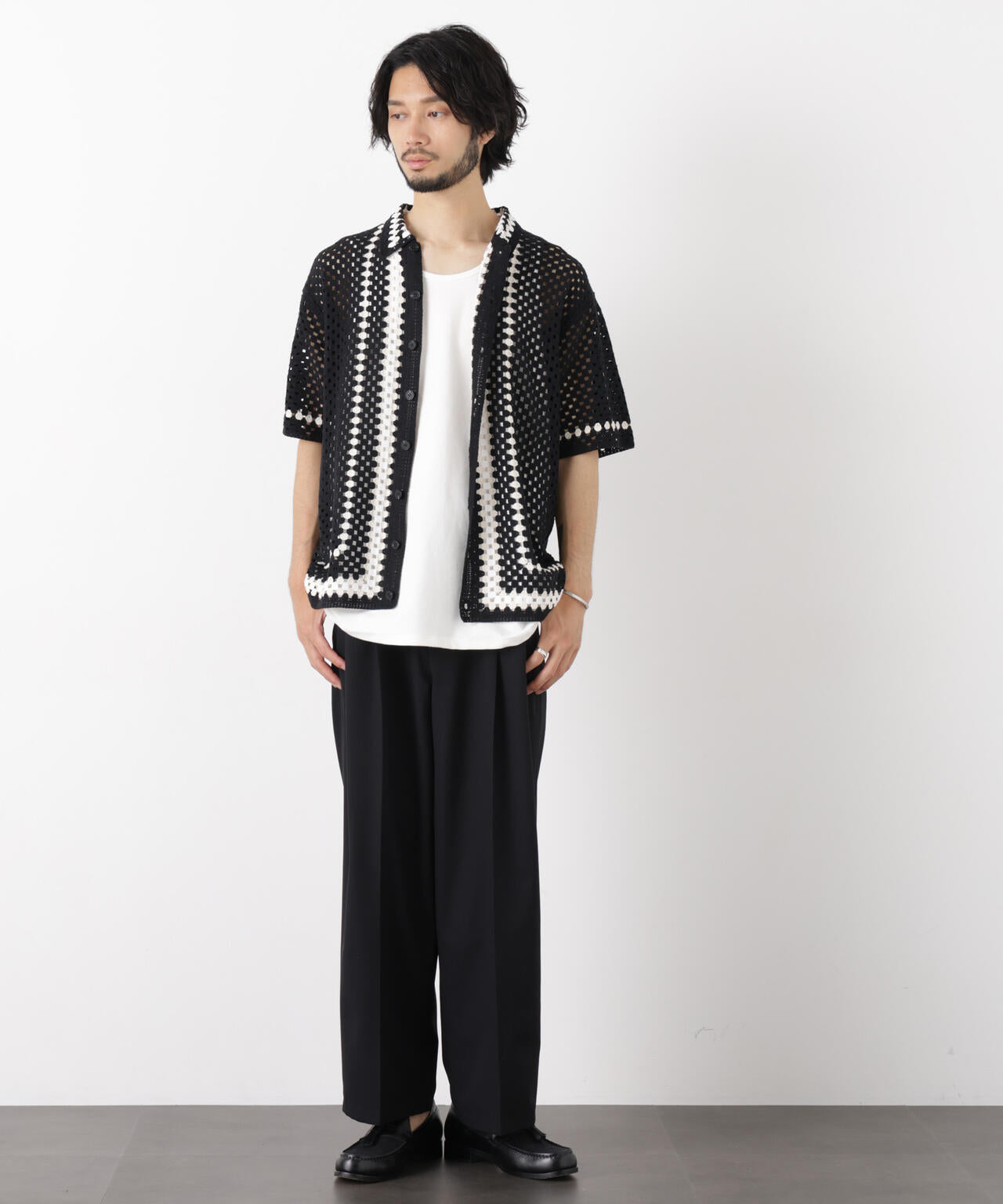 ｢OtoNANO｣ 大人のワイドパンツ Reflax(R) ドライオックス/吸水速乾(セットアップ可)