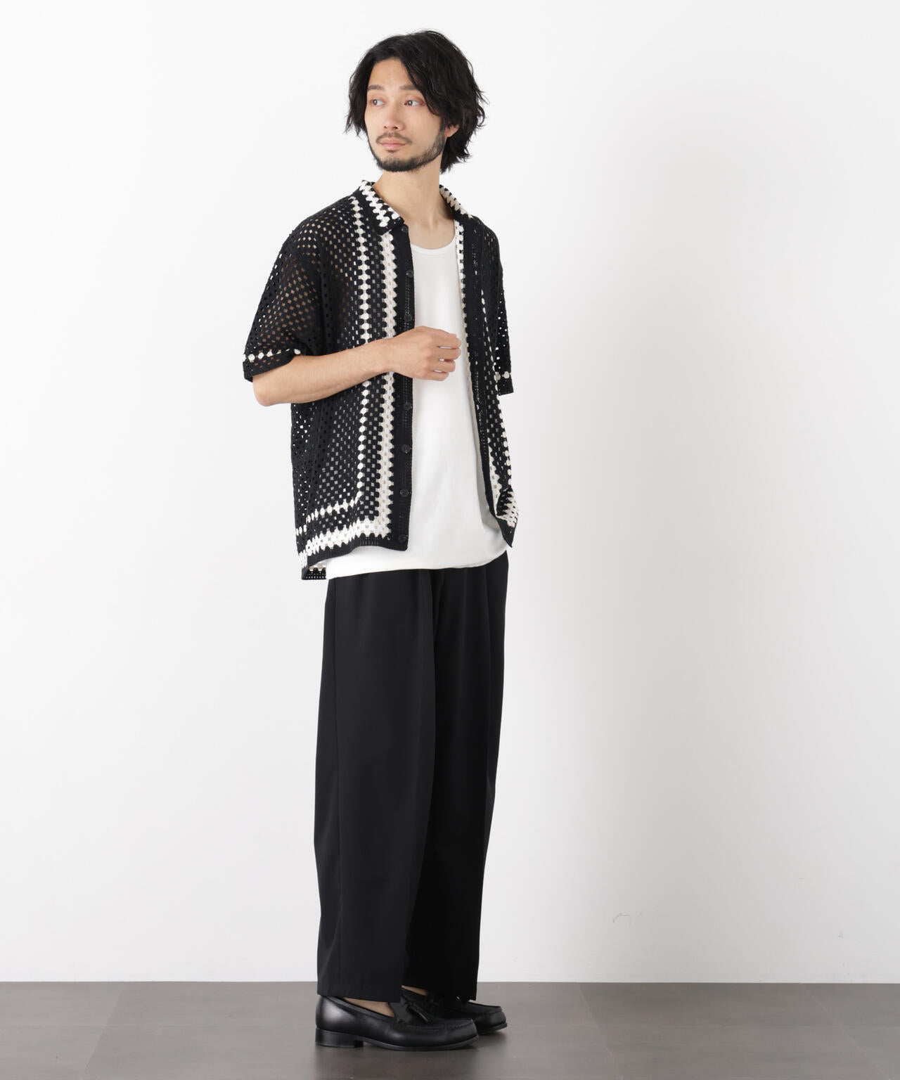 ｢OtoNANO｣ 大人のワイドパンツ Reflax(R) ドライオックス/吸水速乾(セットアップ可)
