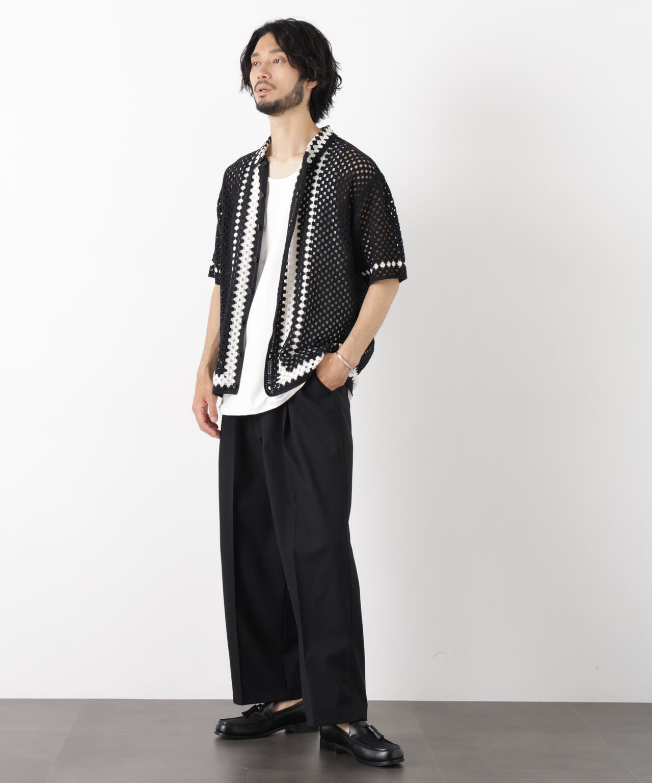 ｢OtoNANO｣ 大人のワイドパンツ Reflax(R) ドライオックス/吸水速乾(セットアップ可)