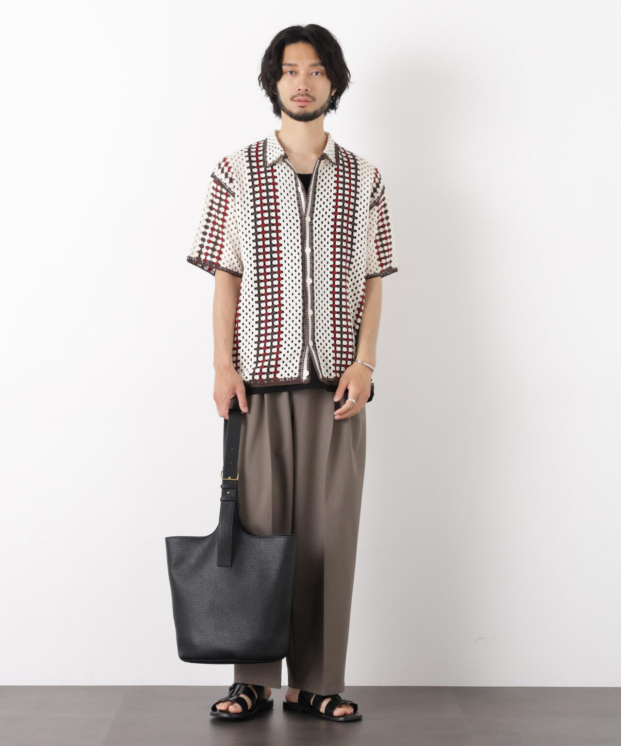 ｢OtoNANO｣ 大人のワイドパンツ Reflax(R) ドライオックス/吸水速乾(セットアップ可)