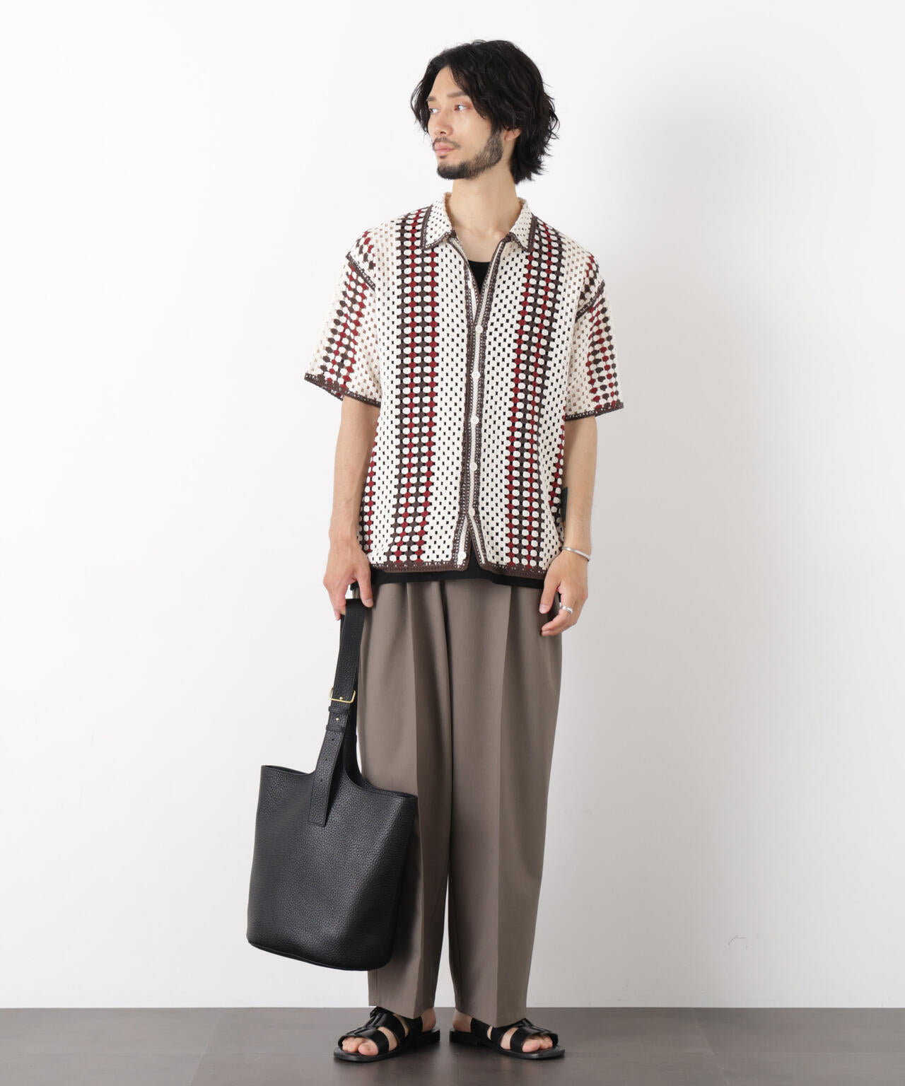 ｢OtoNANO｣ 大人のワイドパンツ Reflax(R) ドライオックス/吸水速乾(セットアップ可)