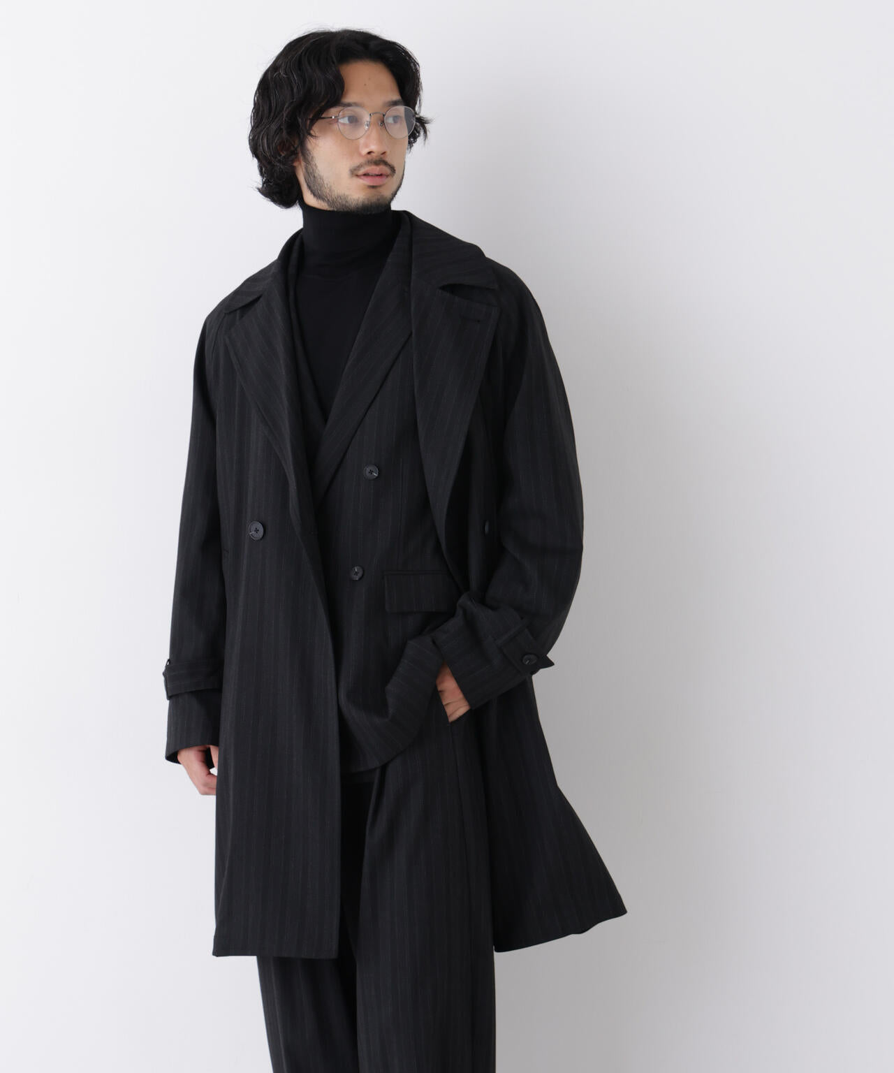 ｢DELEGANT｣ ダブルブレストコート