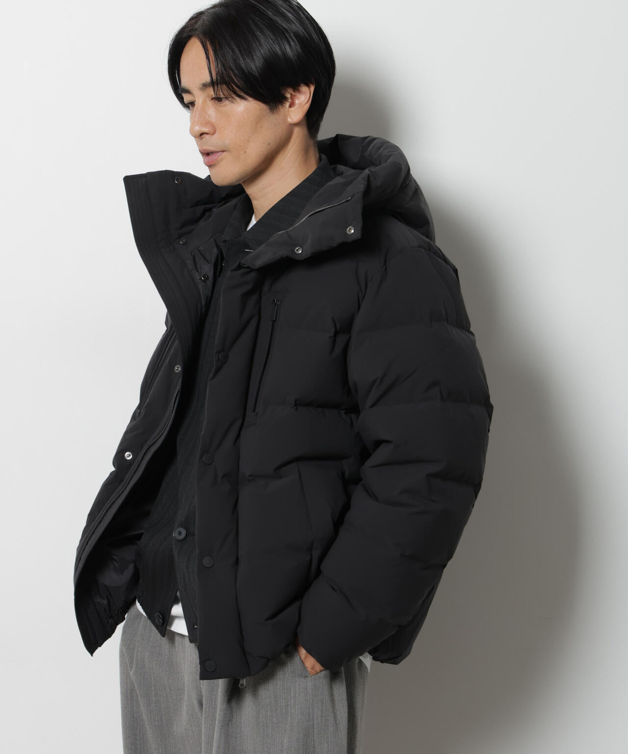 「西川ダウン(R)」SOLOTEXショートダウン
