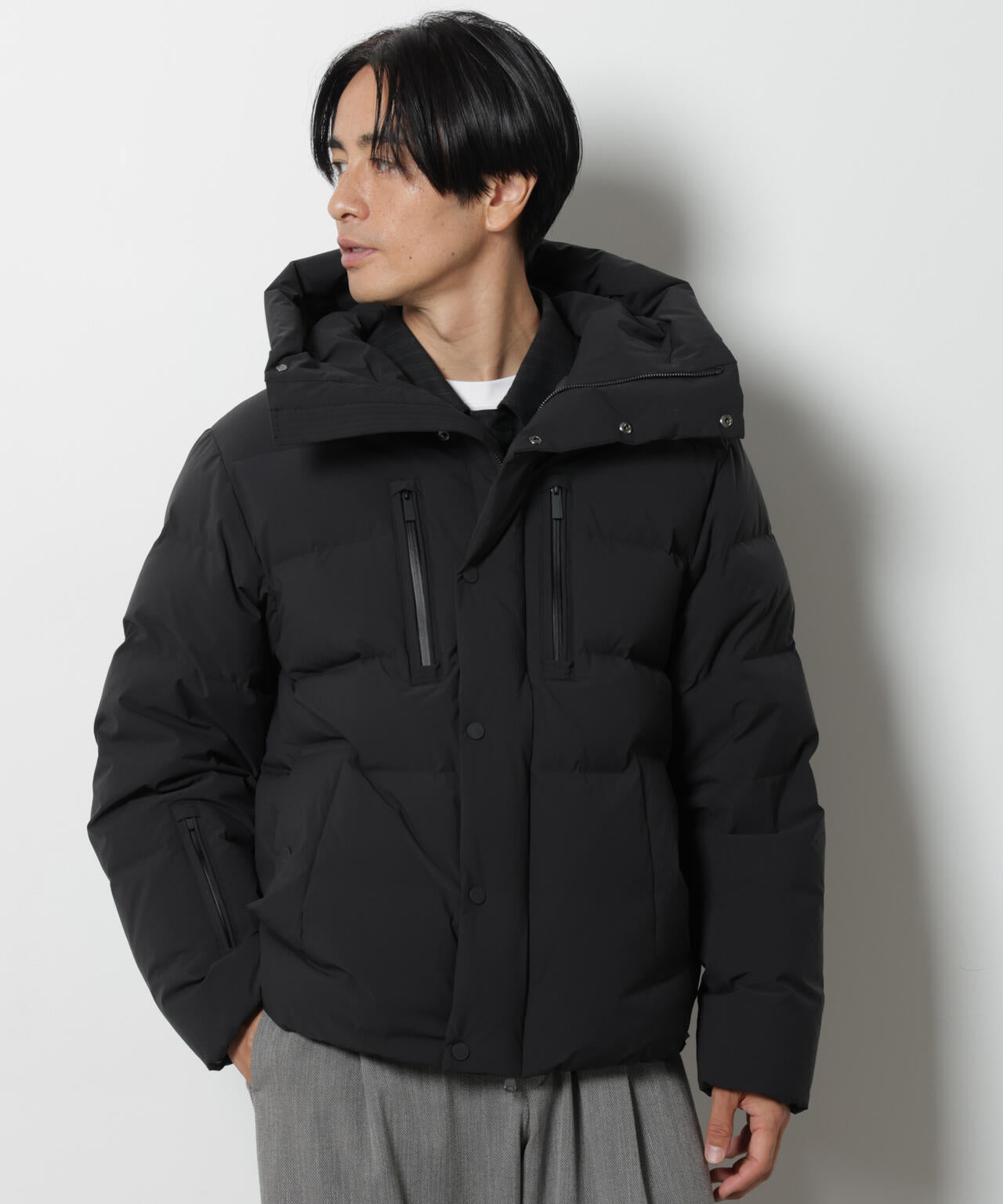 「西川ダウン(R)」SOLOTEXショートダウン