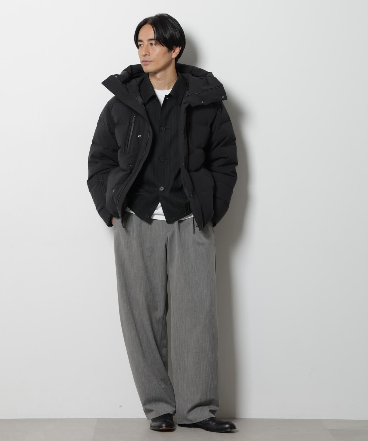 「西川ダウン(R)」SOLOTEXショートダウン