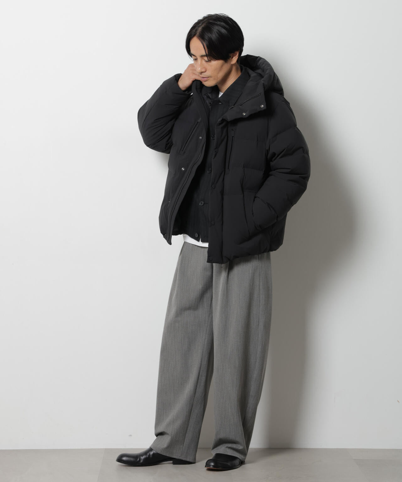 「西川ダウン(R)」SOLOTEXショートダウン