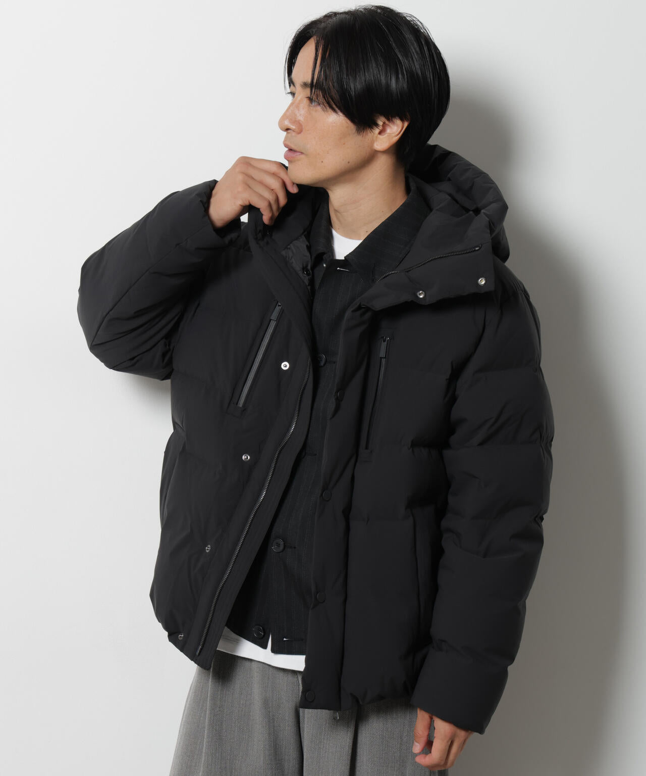 「西川ダウン(R)」SOLOTEXショートダウン