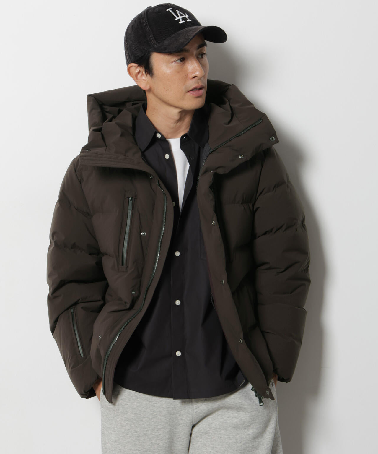 「西川ダウン(R)」SOLOTEXショートダウン