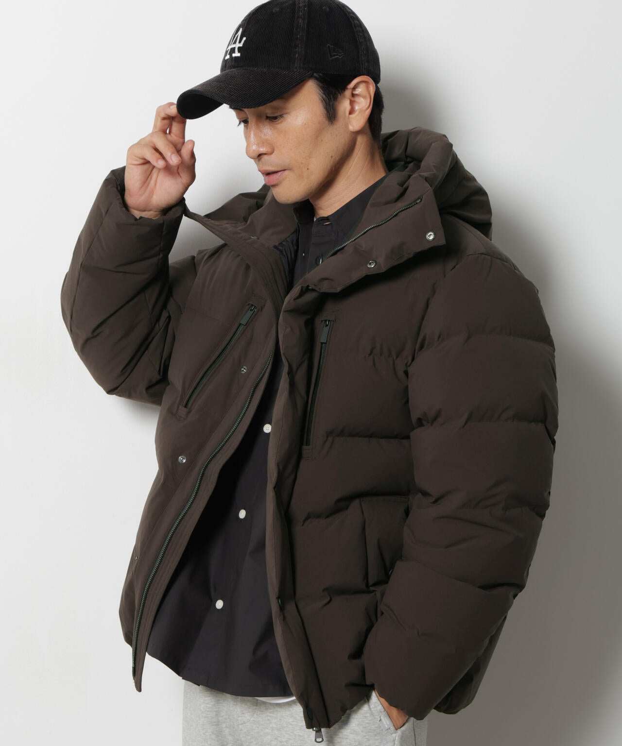 「西川ダウン(R)」SOLOTEXショートダウン