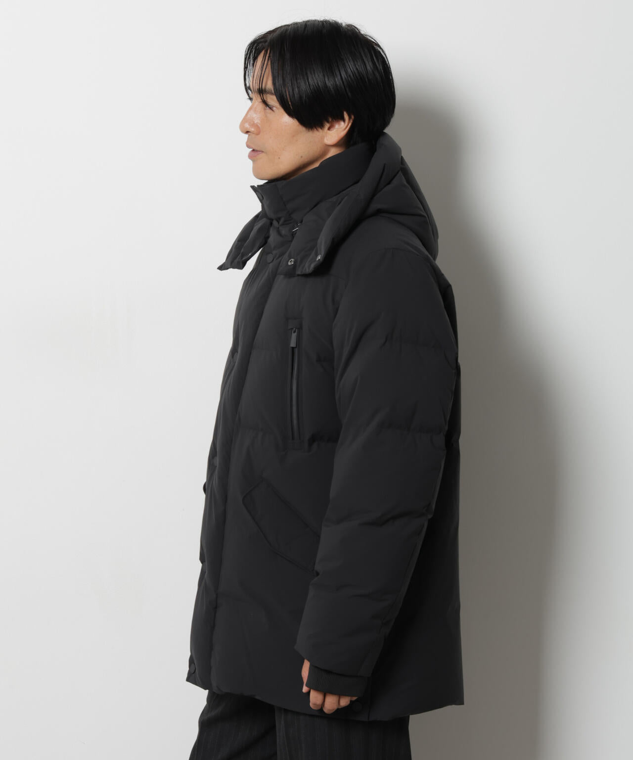 「西川ダウン(R)」SOLOTEX ミドル丈ダウン