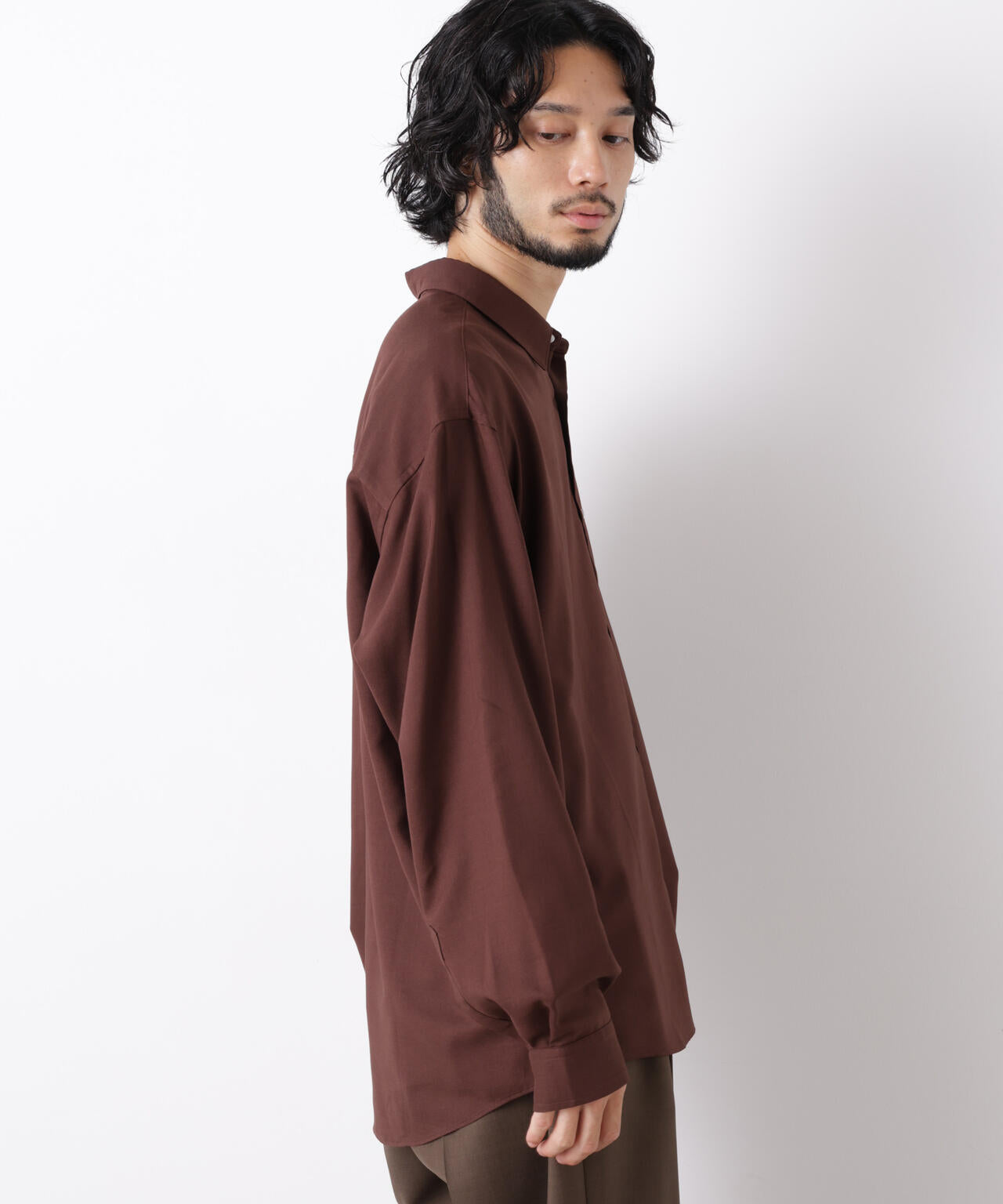 ｢OtoNANO｣LIM-BRESS ワイドシャツ 長袖