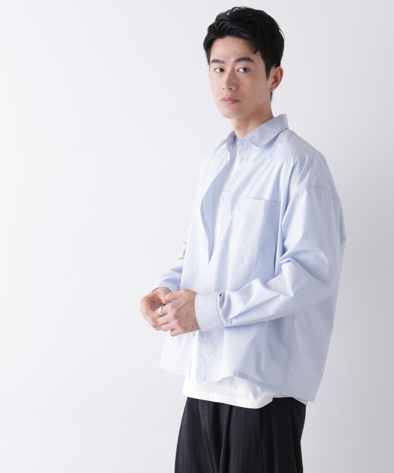 185cm B:92 W:77 H:90 着用サイズ：L