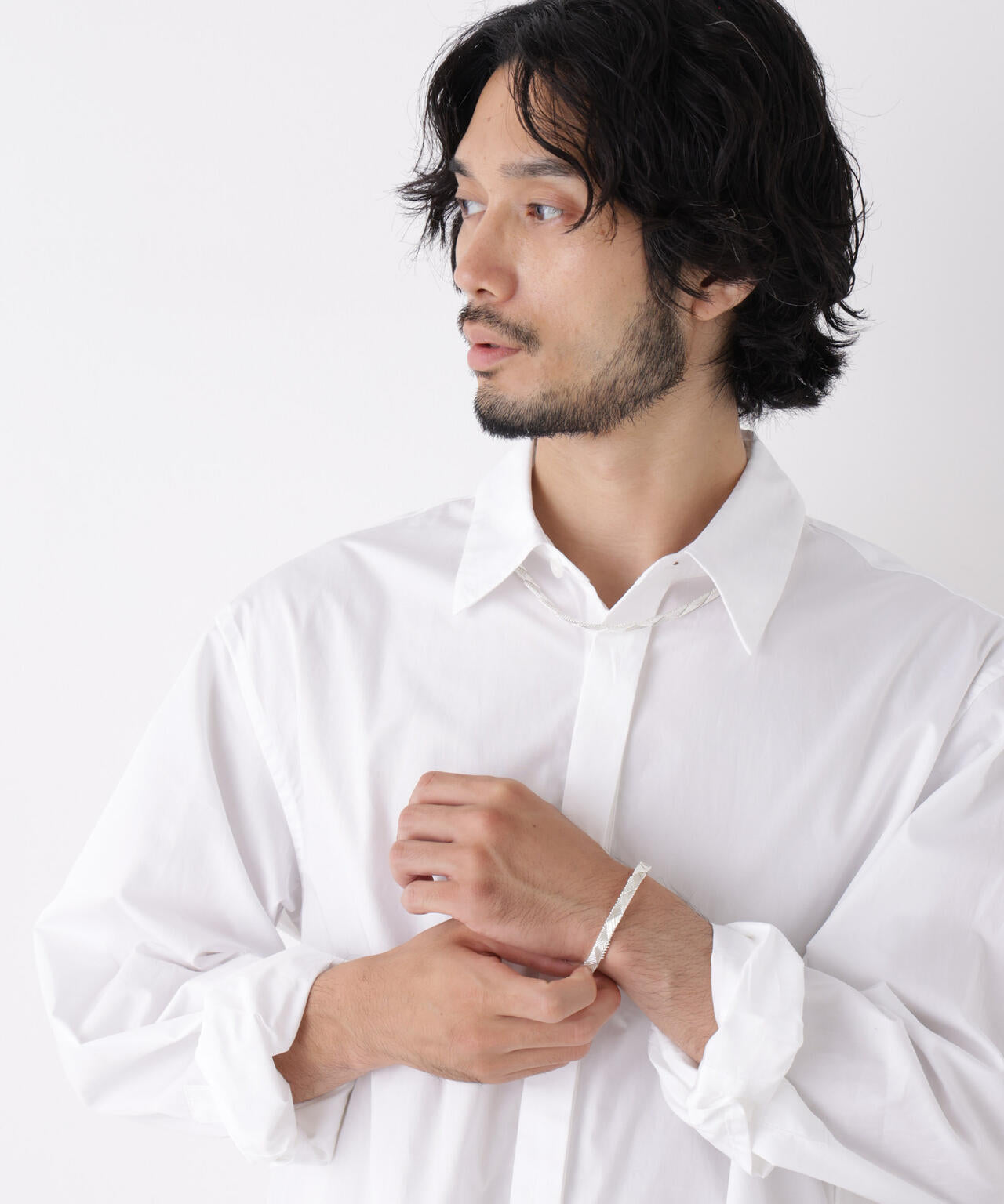 181cm　B:75 W:73 H:90 着用サイズ：L