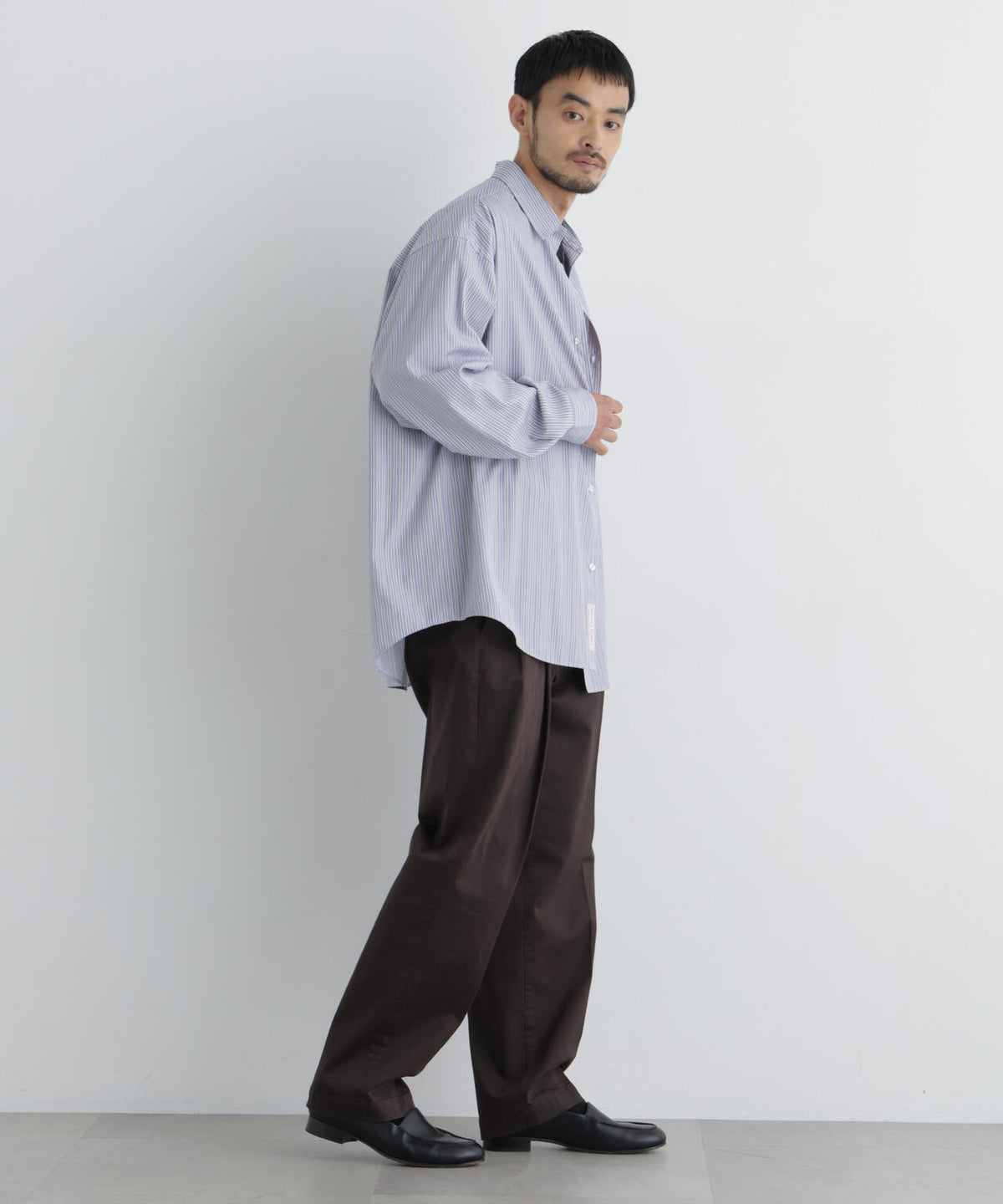 「OtoNANO｣×SAVIGNAC レタードワイドシャツ