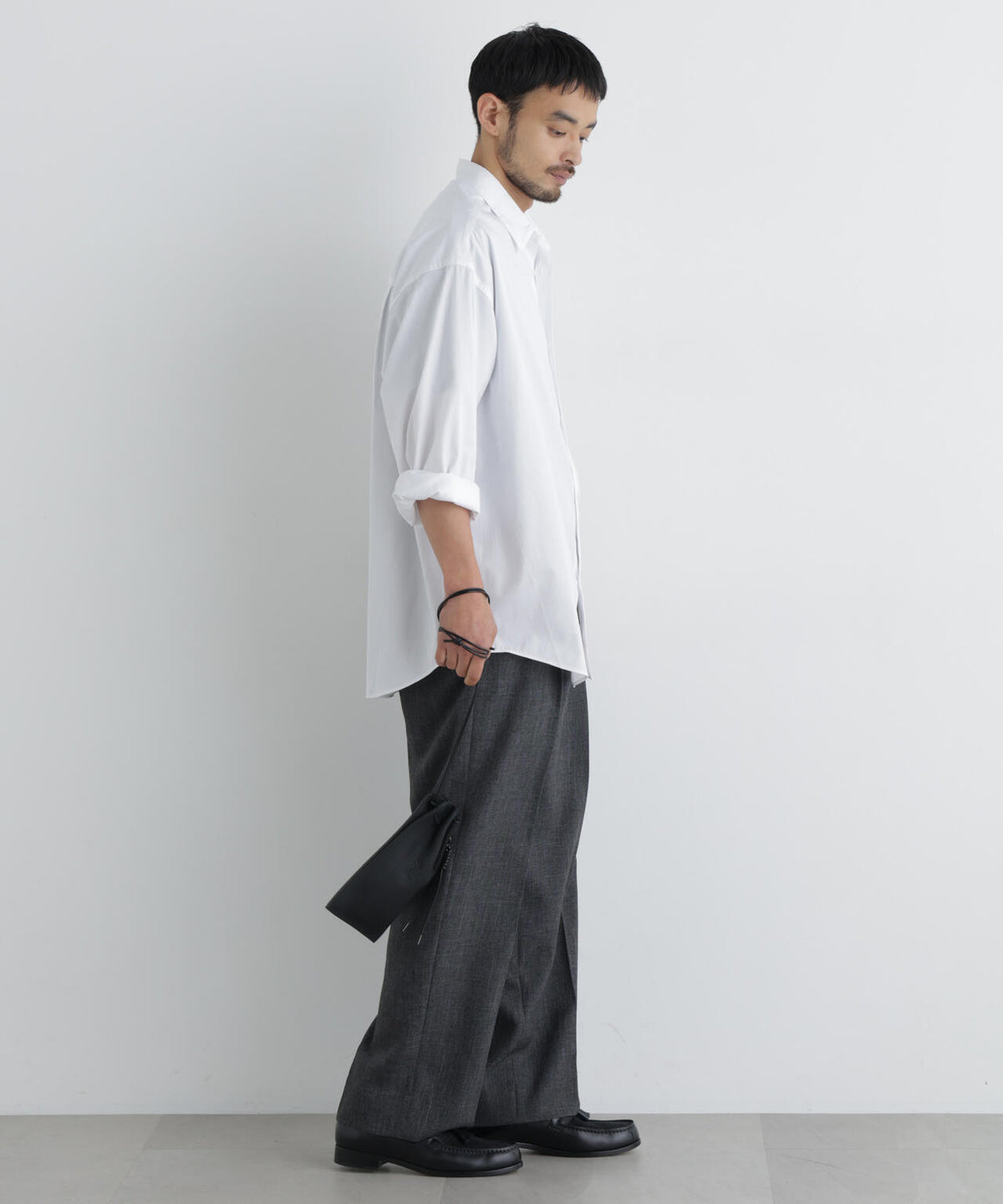 「OtoNANO｣×SAVIGNAC レタードワイドシャツ