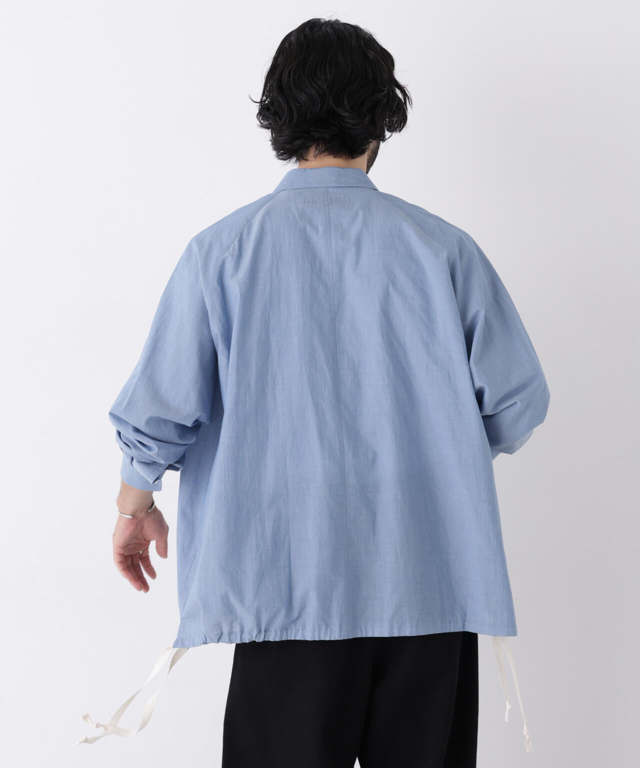 「OtoNANO」2WAYコーチシャツコットンローン/プレーン