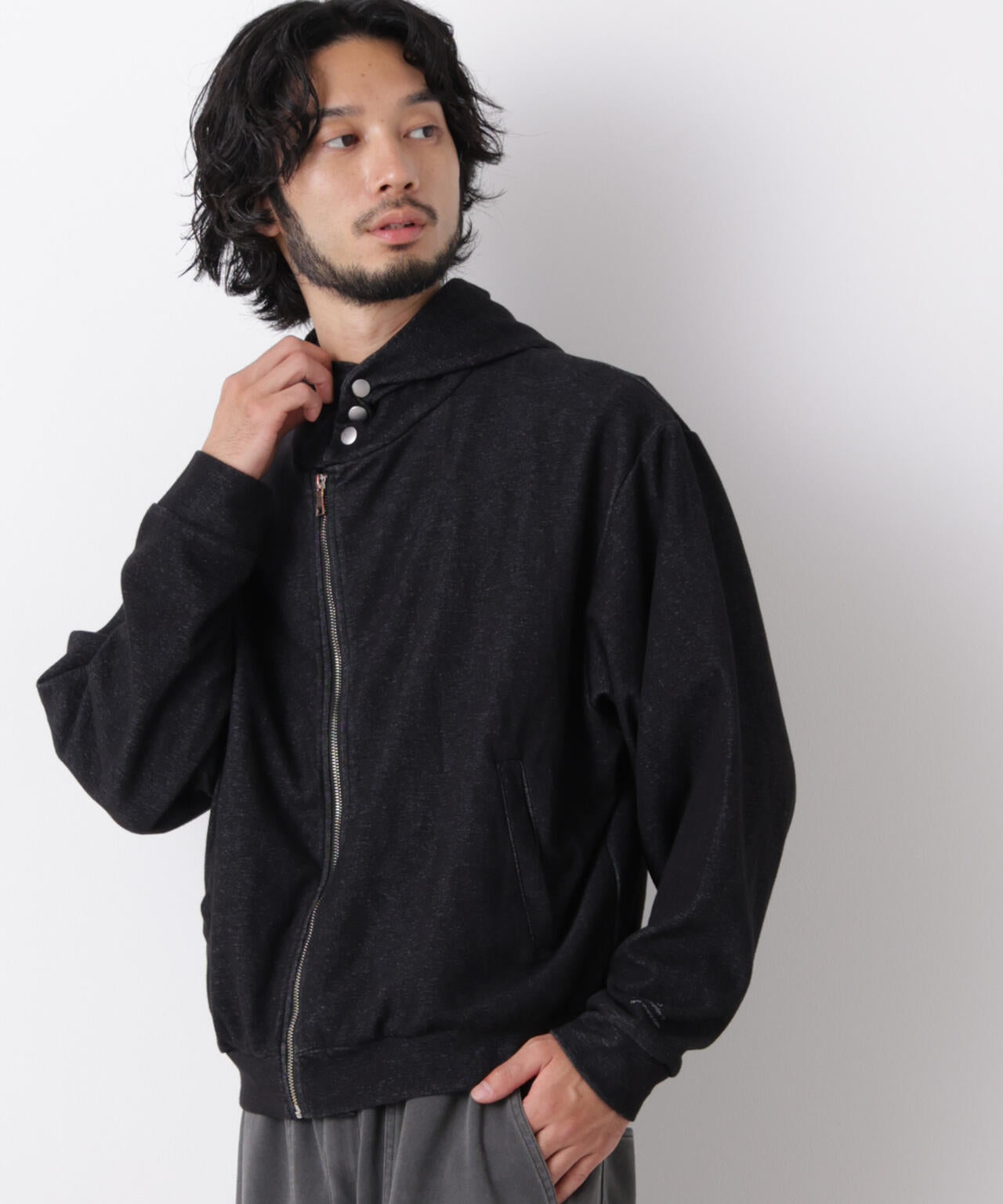 ｢surplus｣ フーディージップパーカー