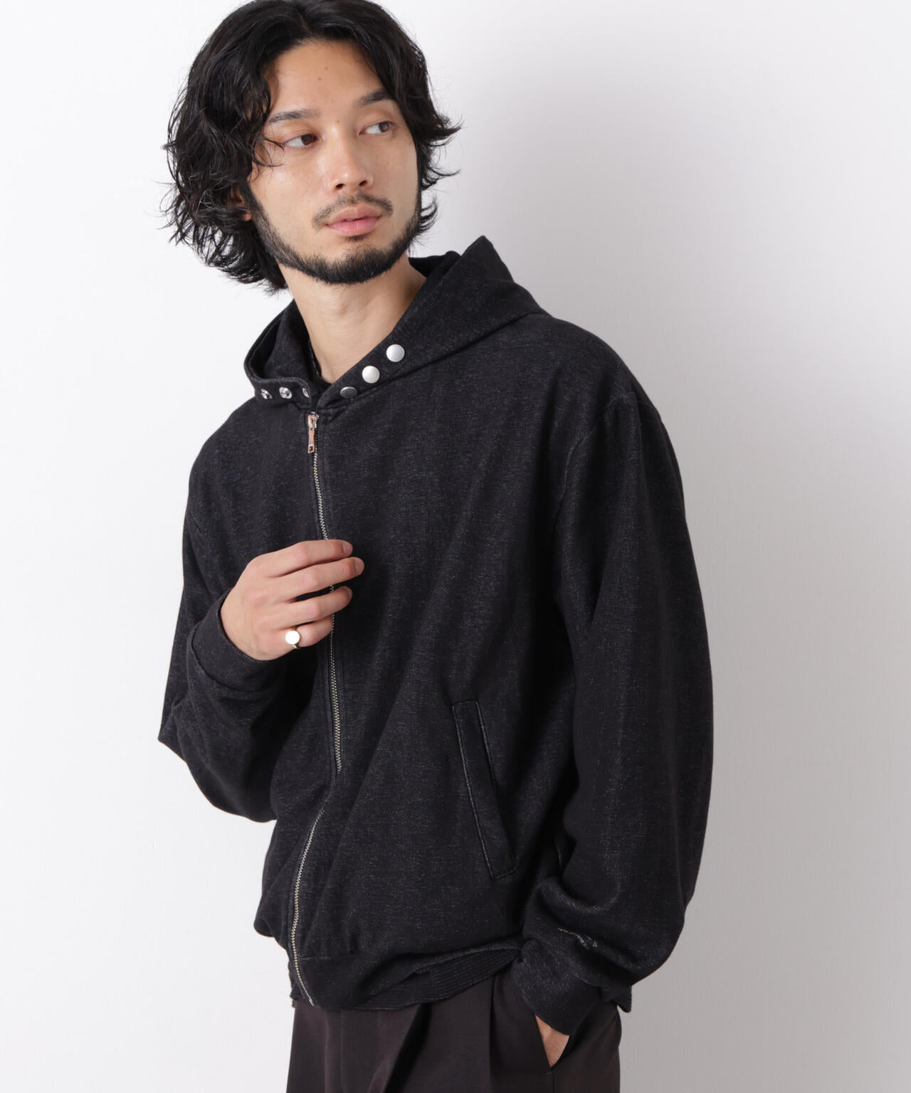 ｢surplus｣ フーディージップパーカー