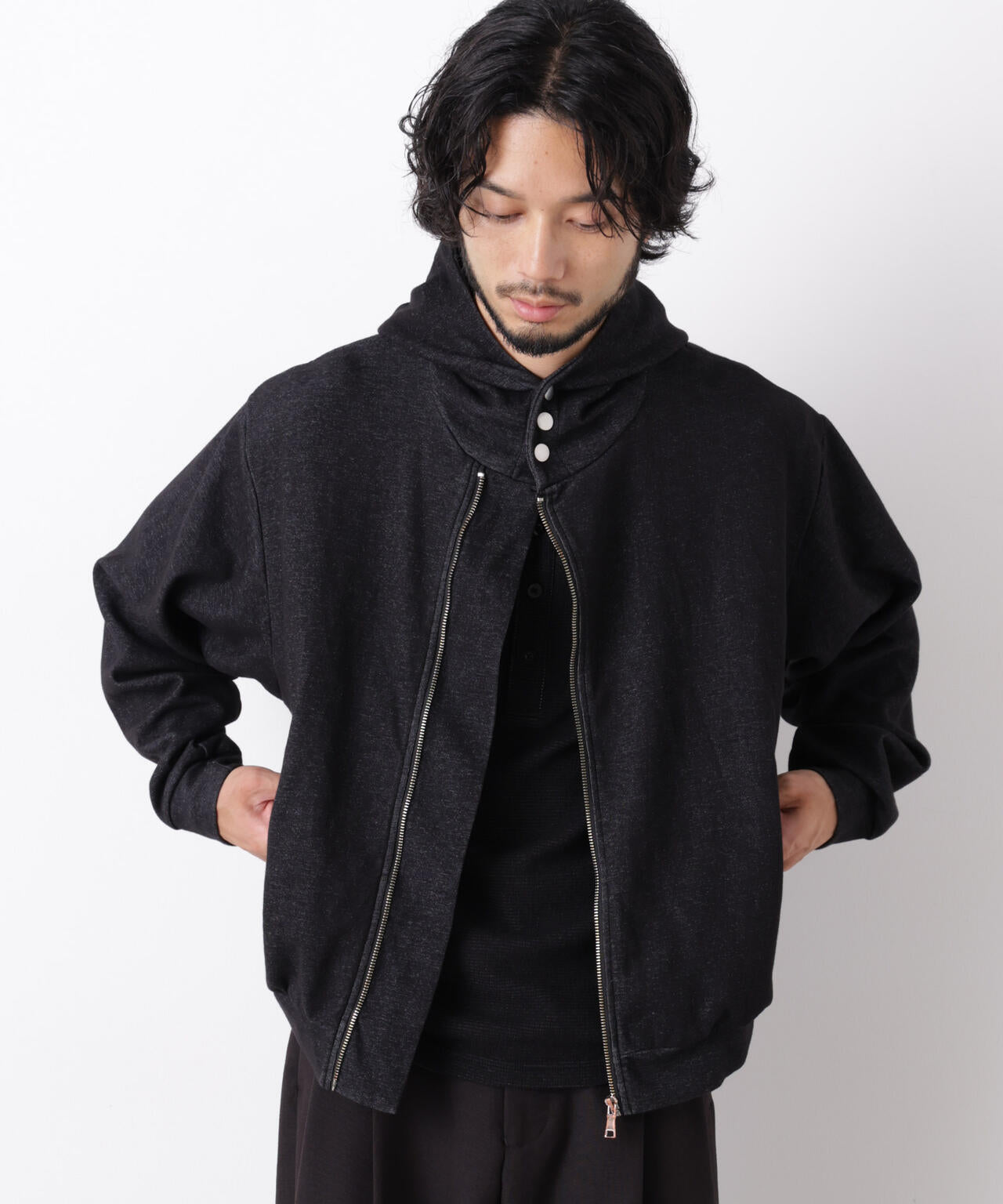 ｢surplus｣ フーディージップパーカー
