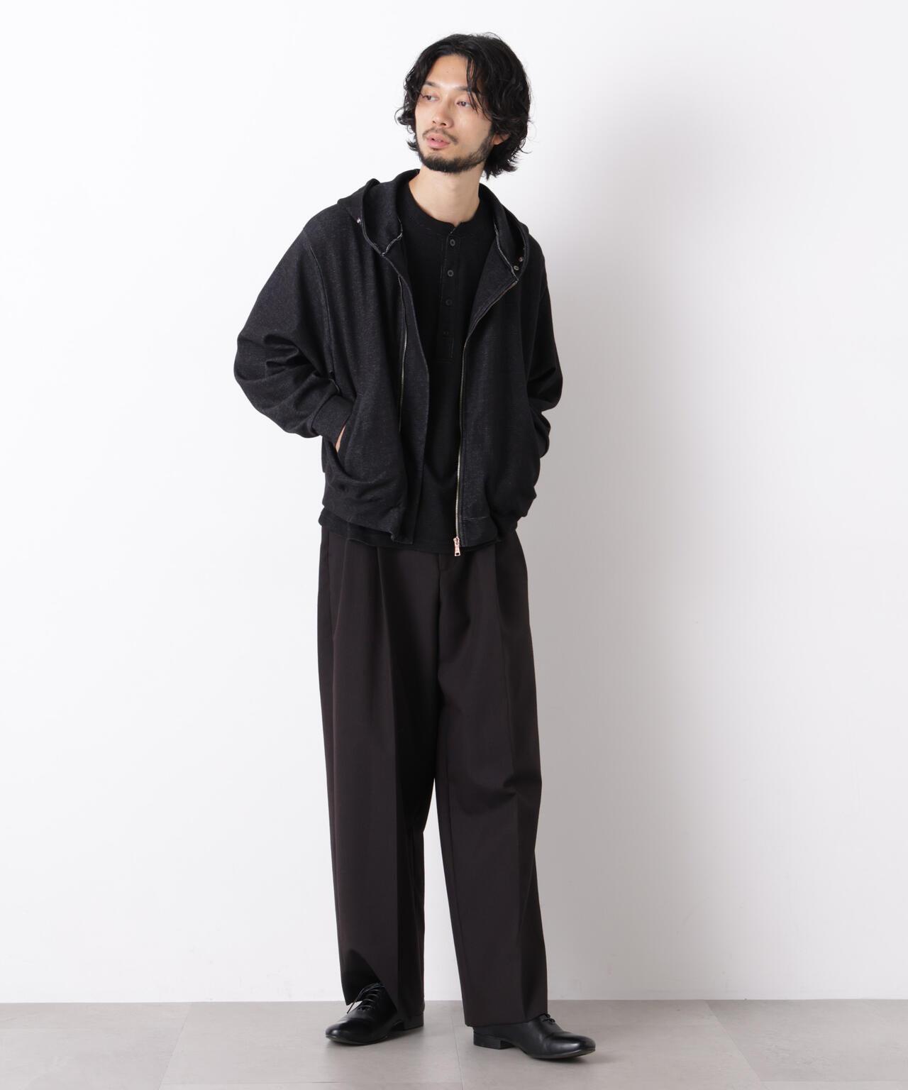 ｢surplus｣ フーディージップパーカー